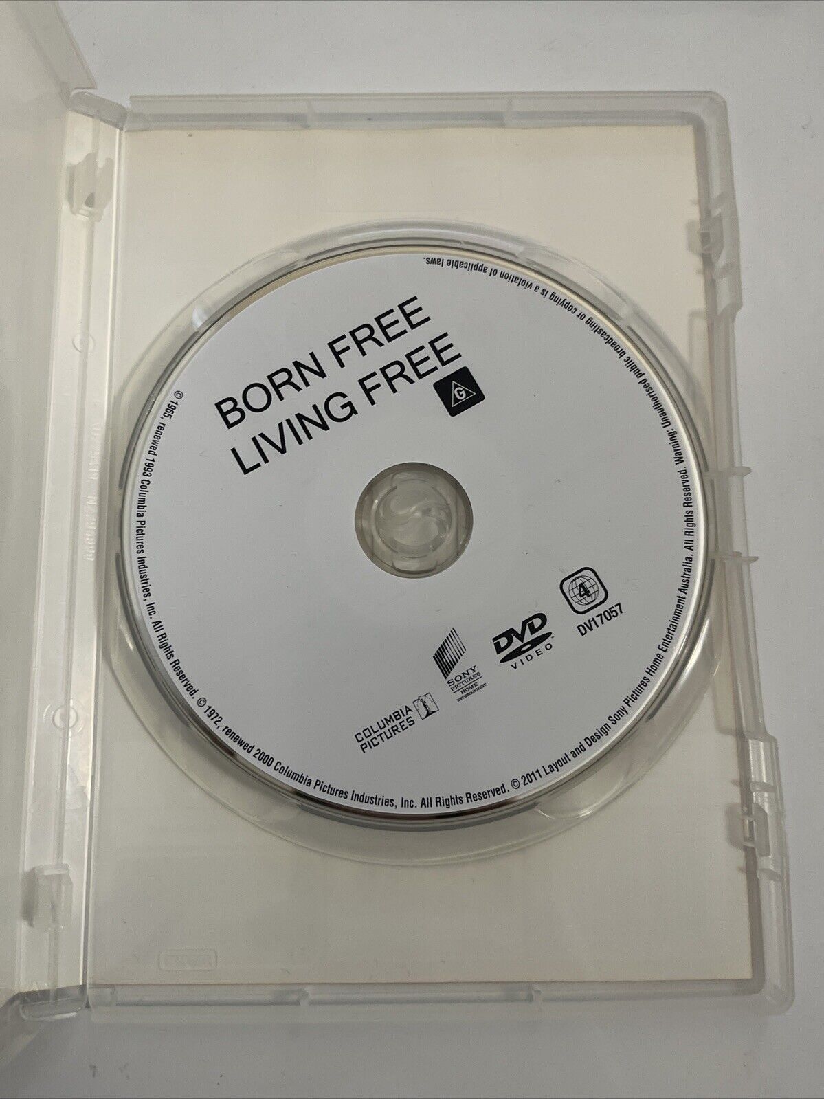 Born Free / Living Free (DVD, 2011) Region 4