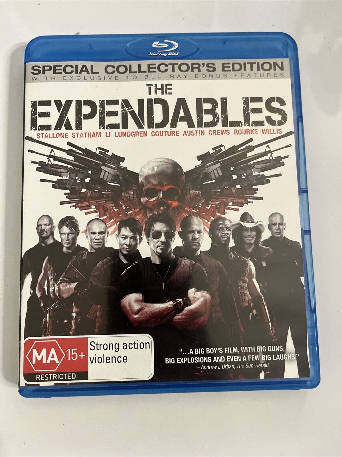 The Expendables Trilogy 1, 2, 3 (Bluray, 2014) Sylvester Stallone Region B