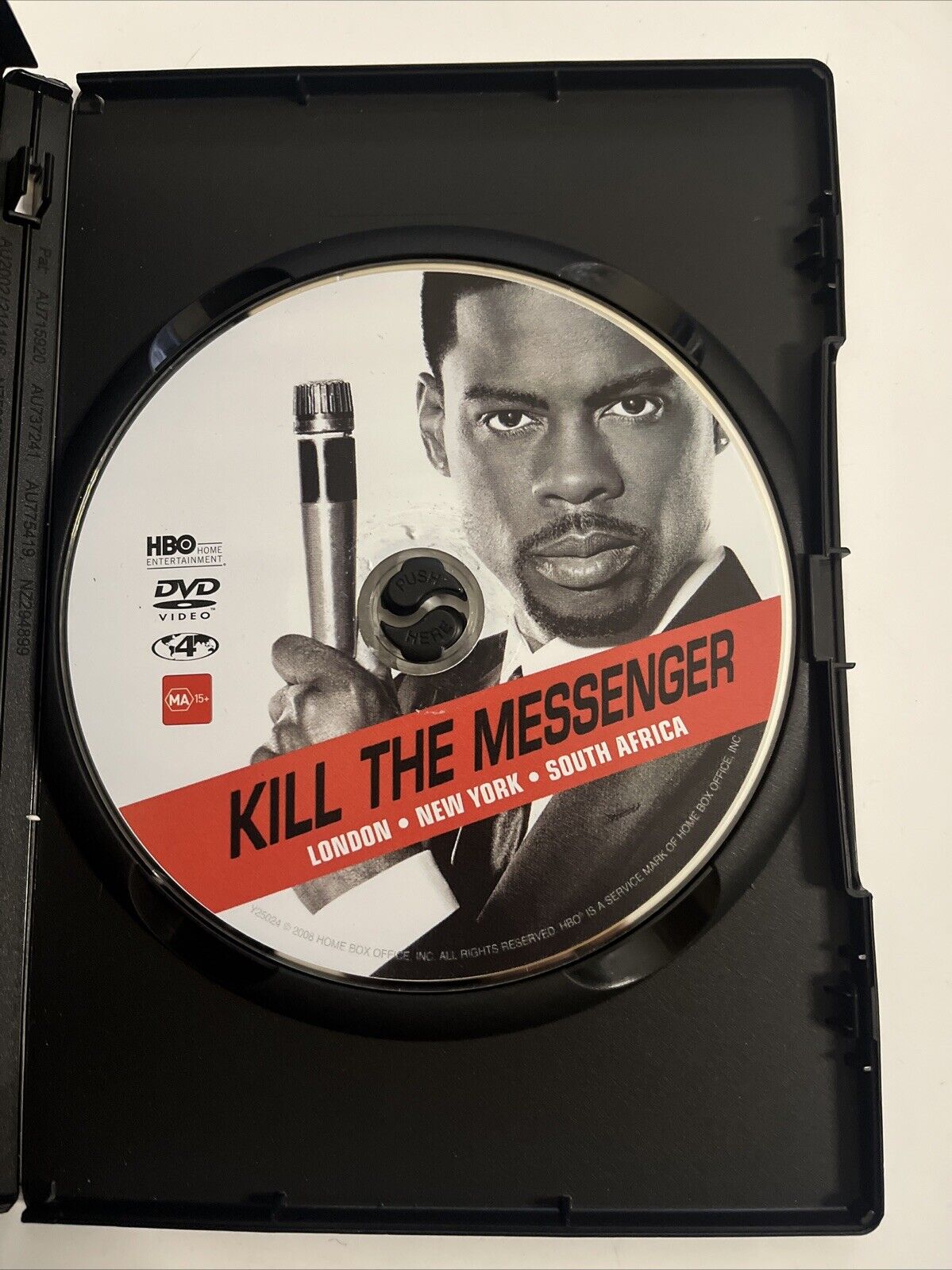 Kill The Messenger (DVD, 2008) Chris Rock Stand-Up Comedy Region 4