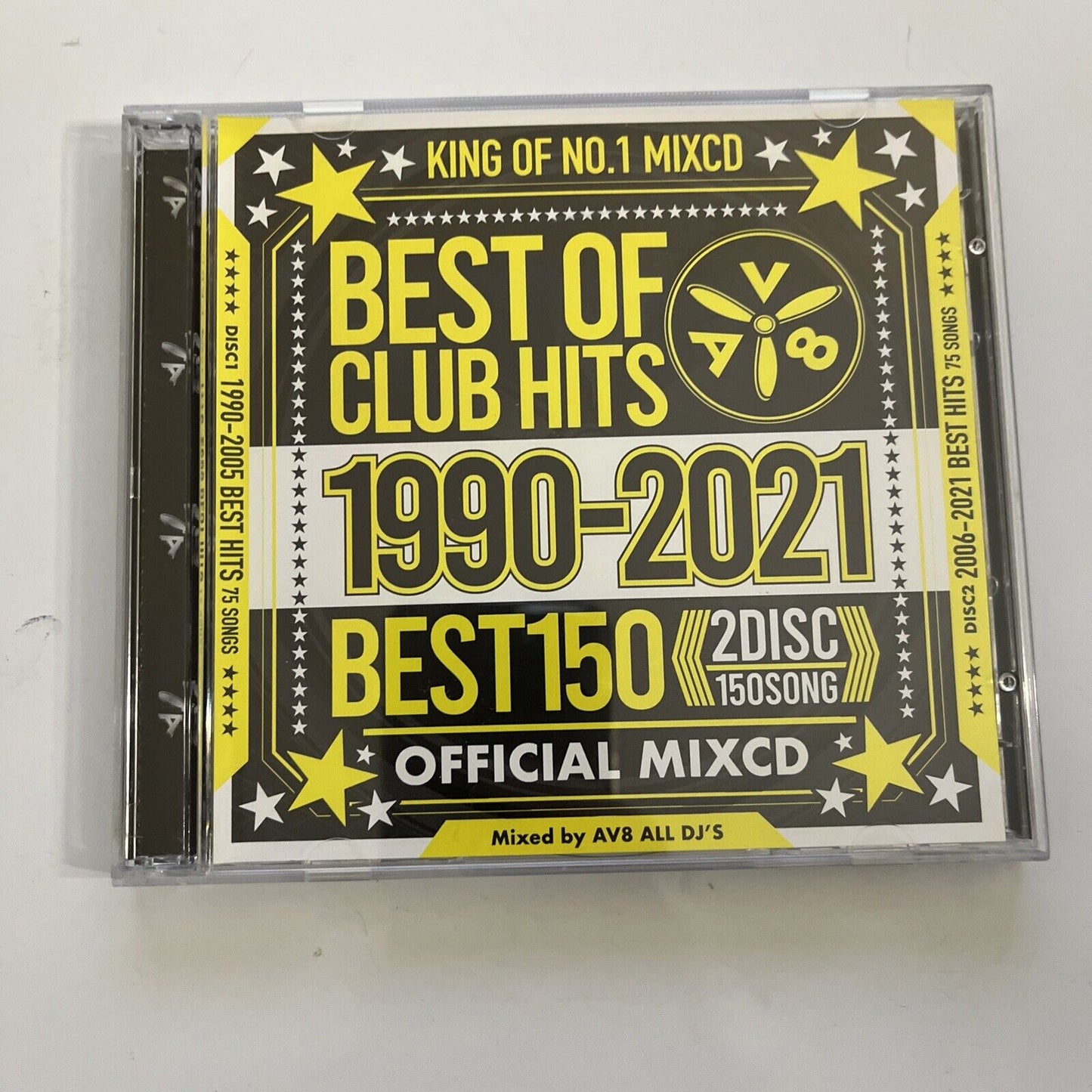 Best Of Club Hits 1990-2021 Best 150 Club Songs by AV8 (CD, 2-Disc) Obi JAPAN