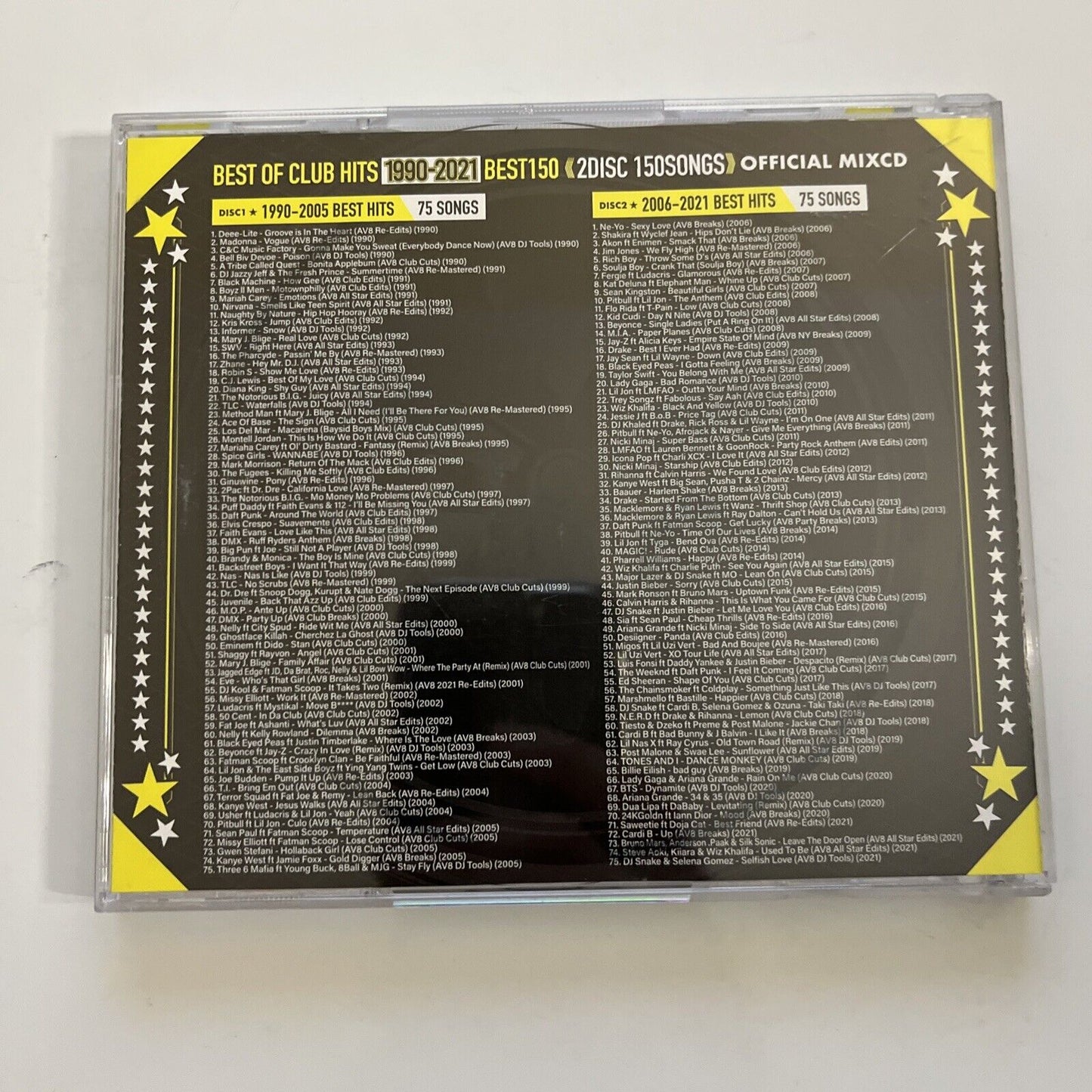 Best Of Club Hits 1990-2021 Best 150 Club Songs by AV8 (CD, 2-Disc) Obi JAPAN