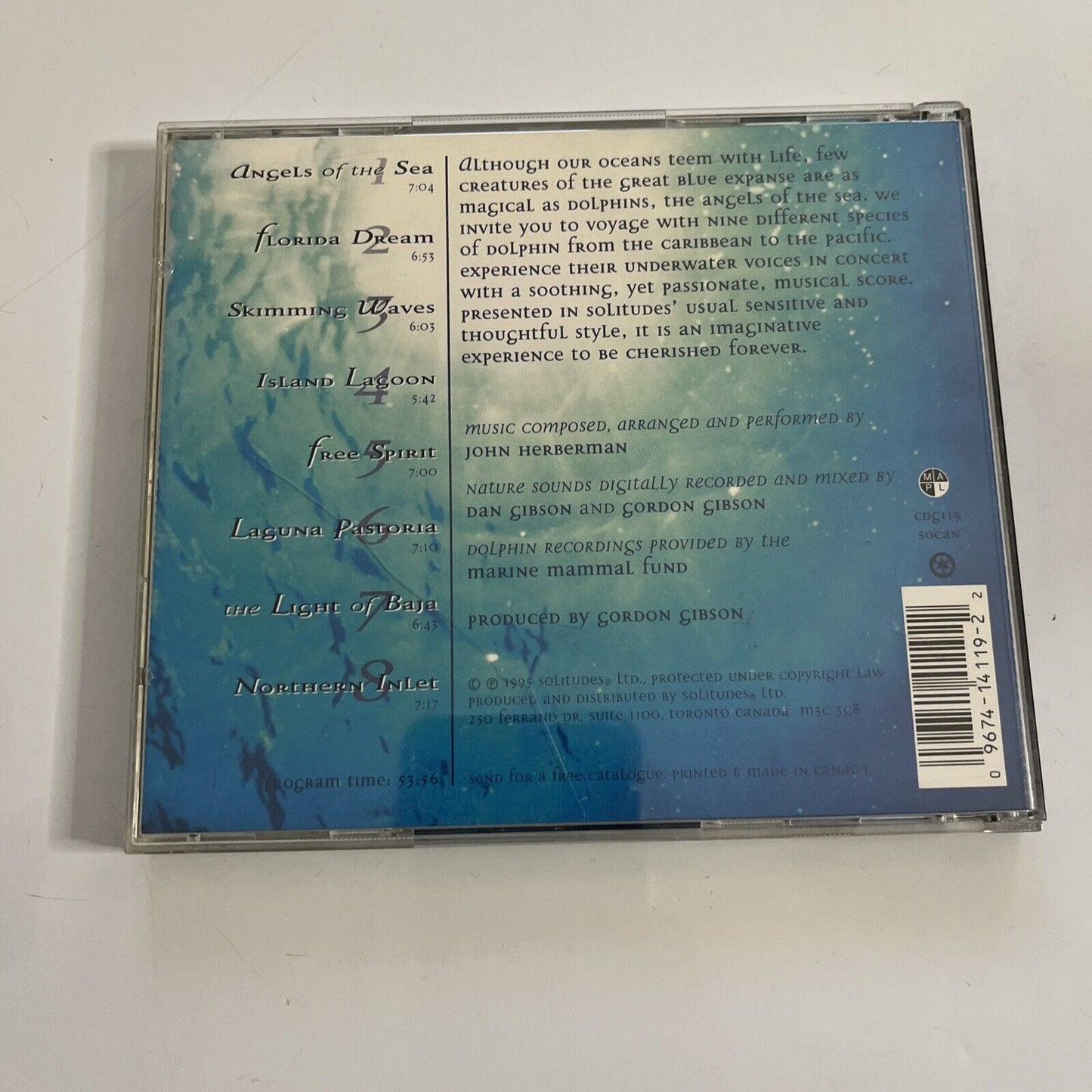 Angels of the Sea by Dan Gibson (CD, 2008)