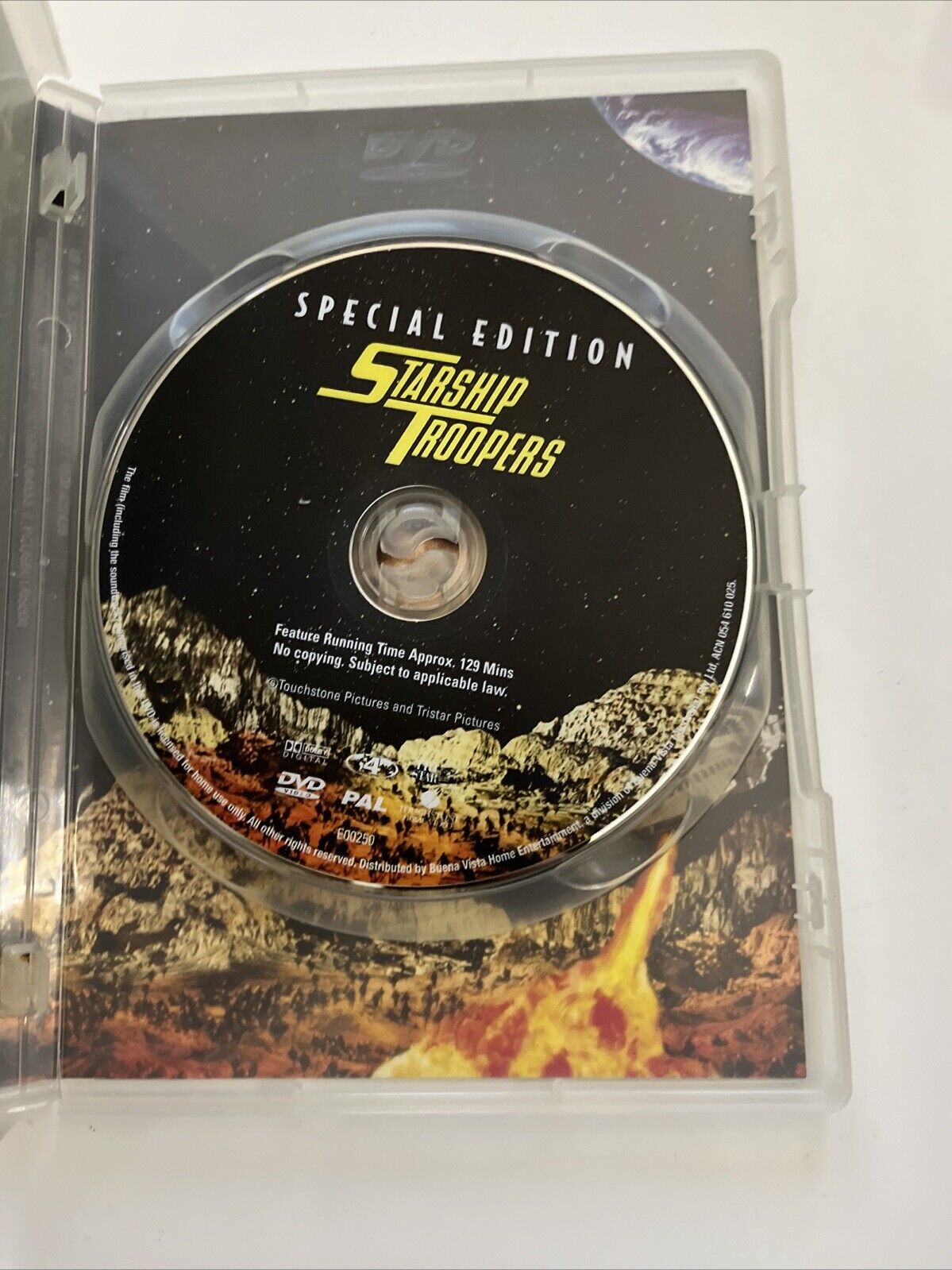 Starship Troopers Special Edition (DVD, 1997) Region 4