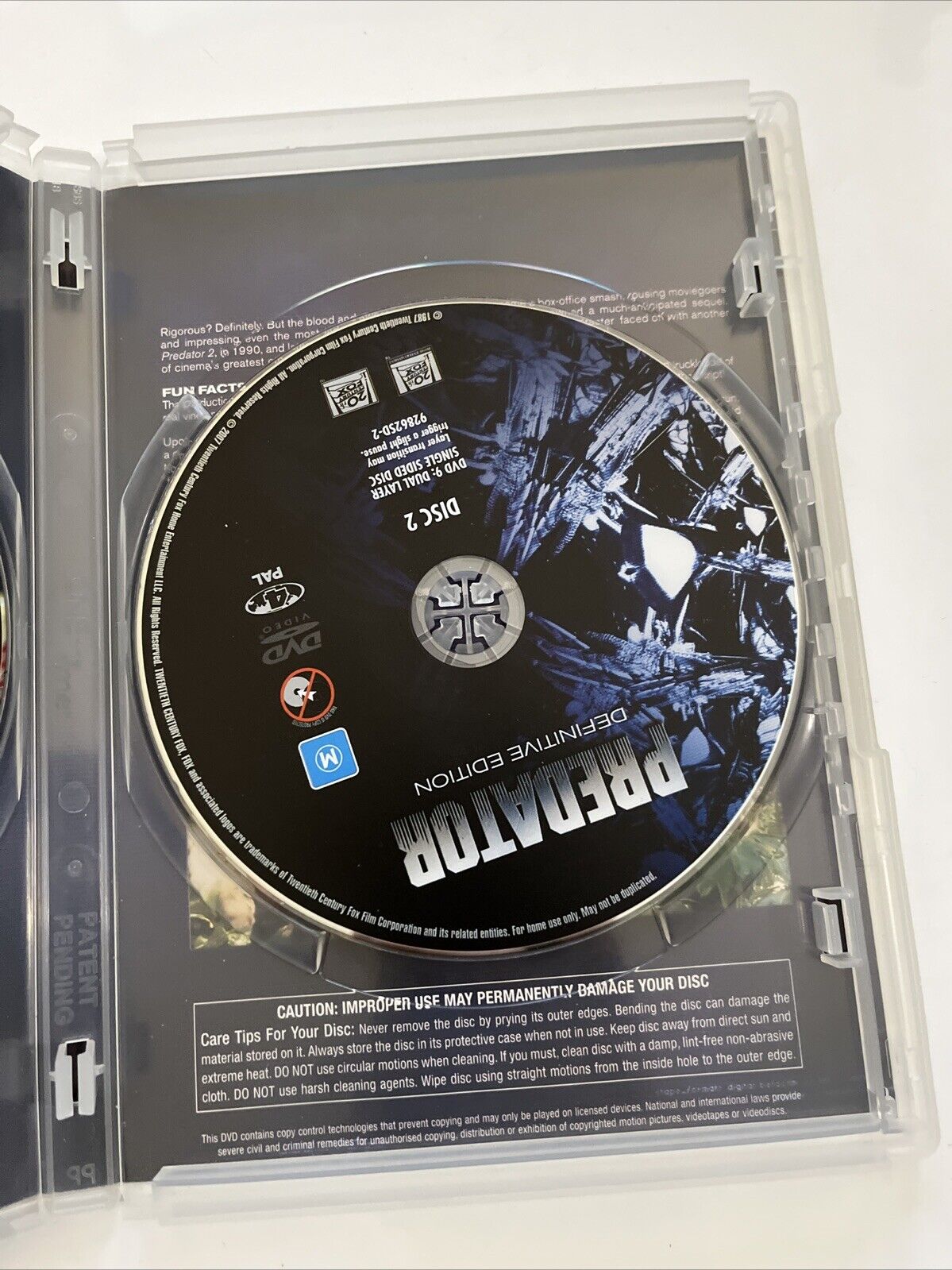 Predator Definitive Special Edition (DVD, 1987, 2-Disc) Region 4