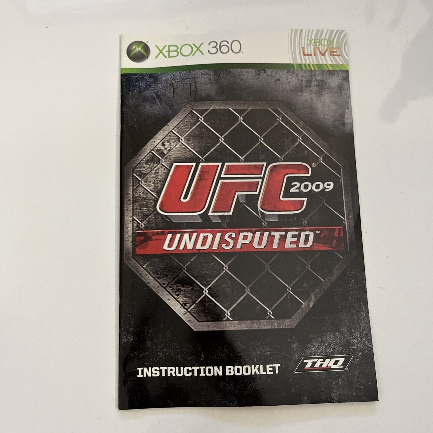 UFC 2009 Undisputed Microsoft XBOX 360 PAL Game Complete