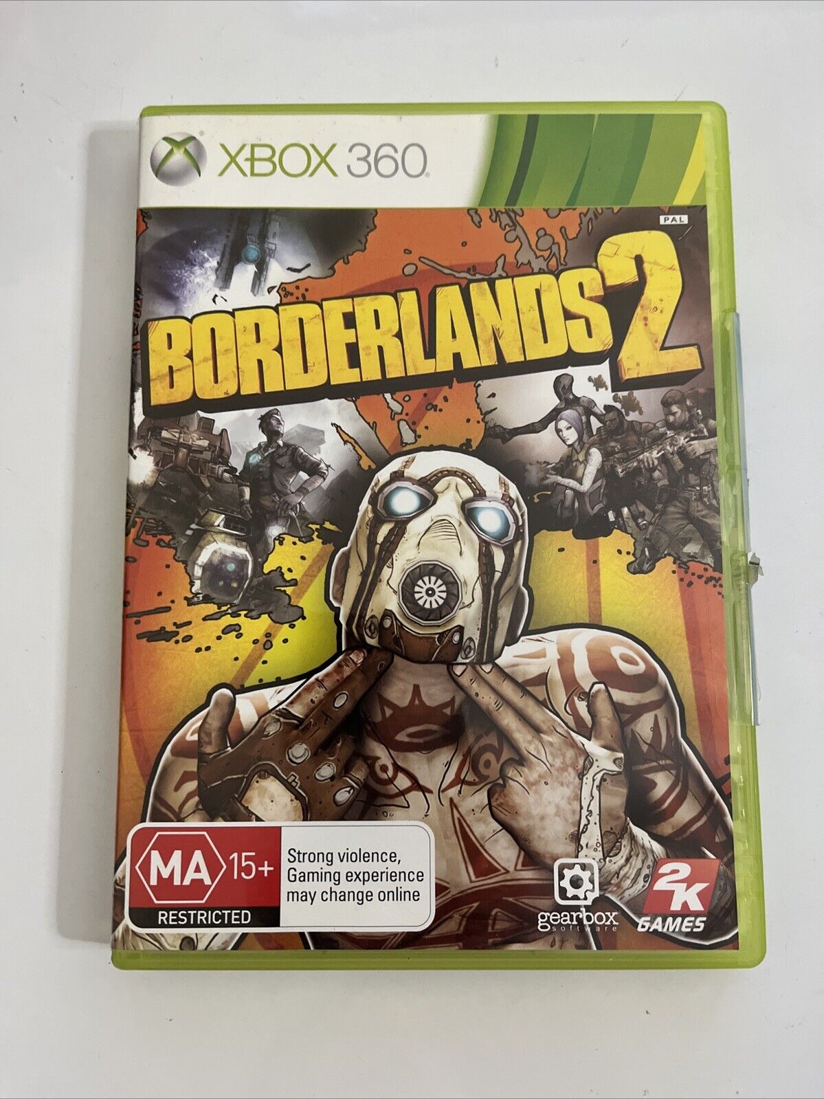 Borderlands 2 Microsoft XBOX 360 2012 PAL Shooter Game