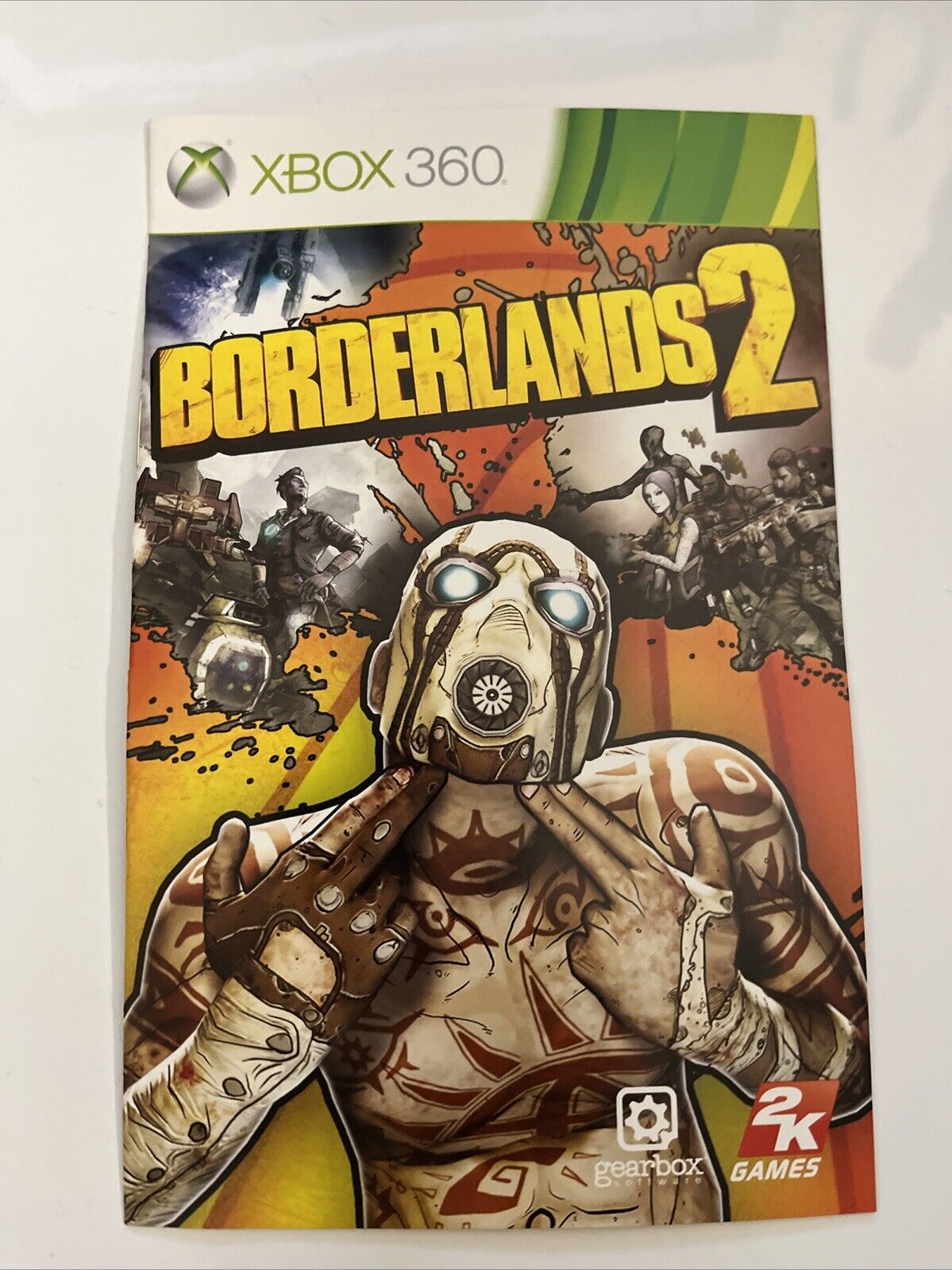 Borderlands 2 Microsoft XBOX 360 2012 PAL Shooter Game