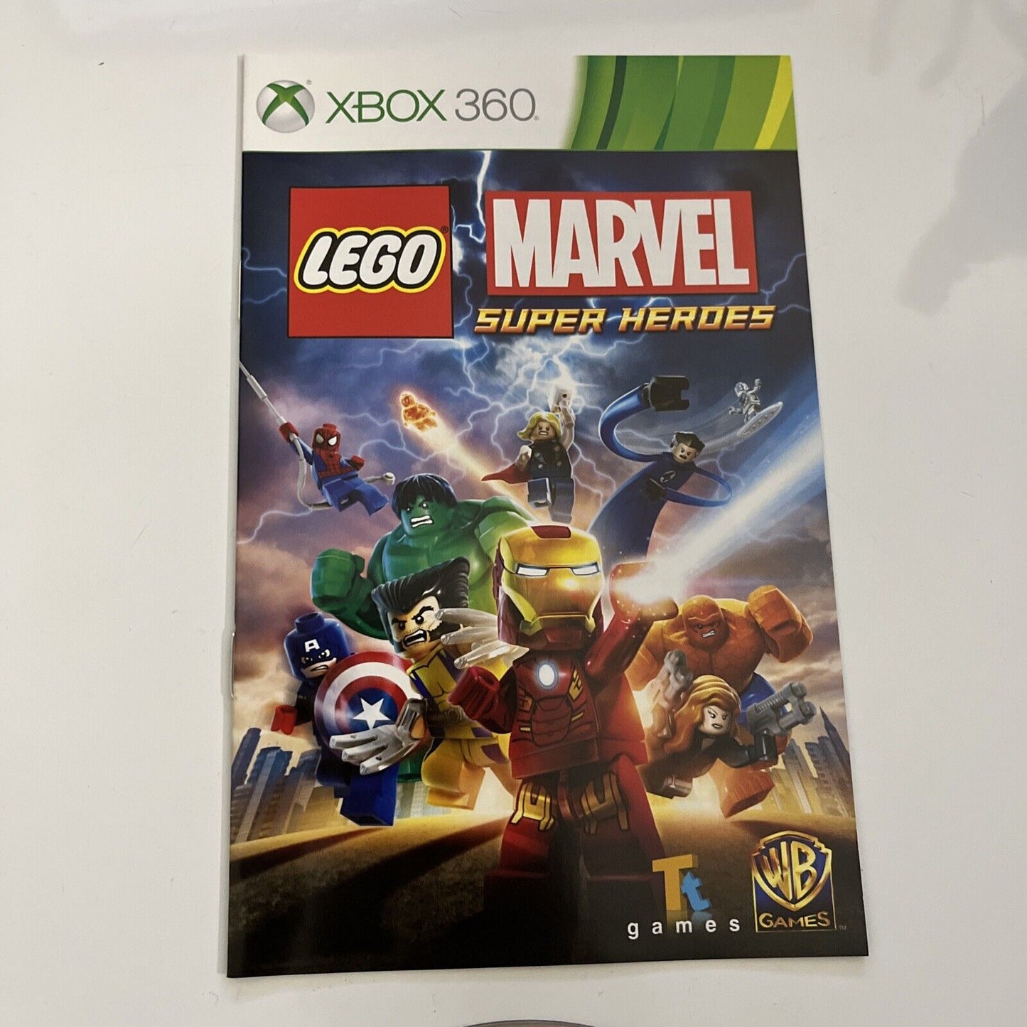 LEGO Marvel Super Heroes Microsoft XBOX 360 PAL Game Complete