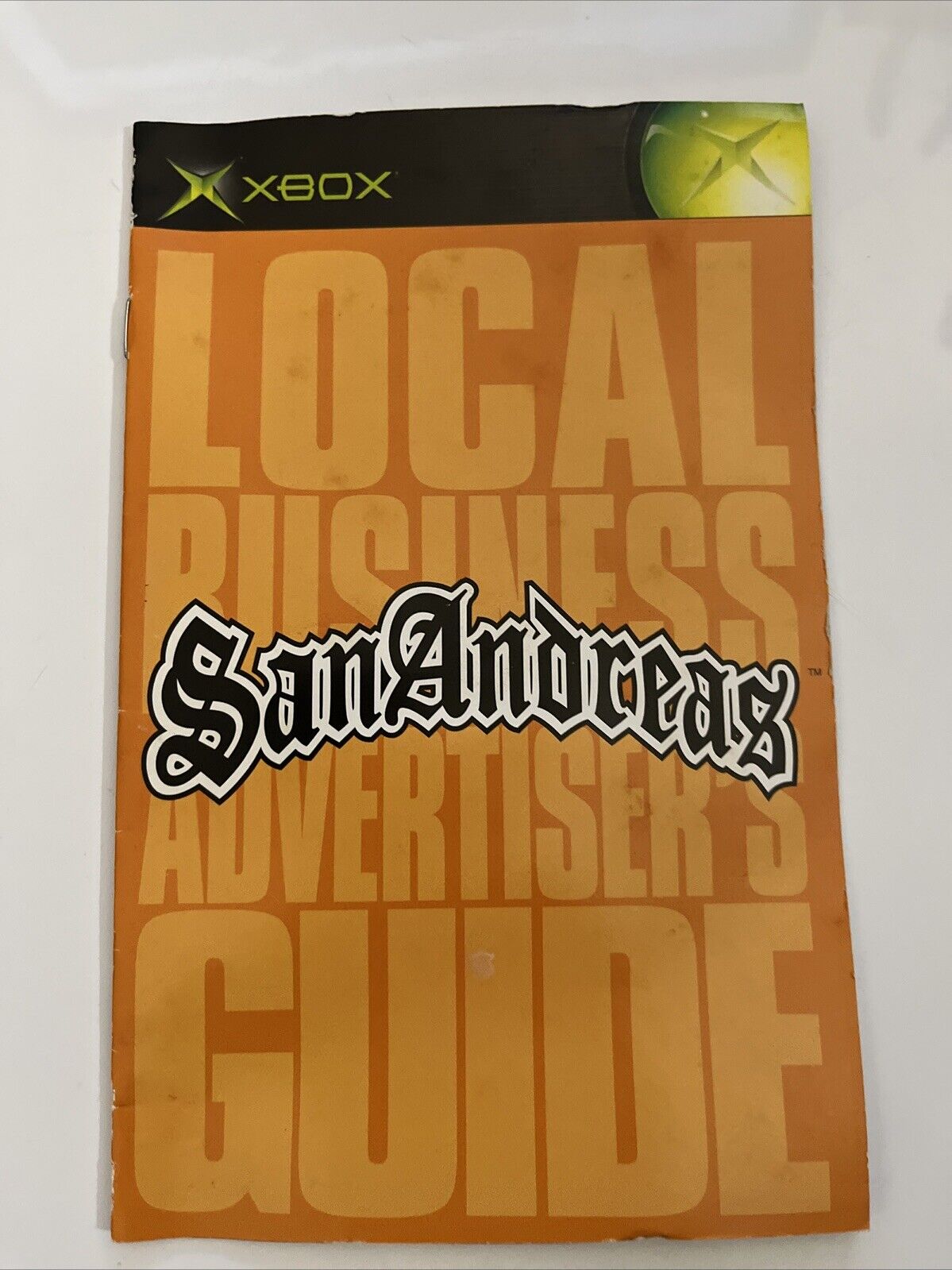 Grand Theft Auto San Andreas GTA Microsoft XBOX Original 2005 Game
