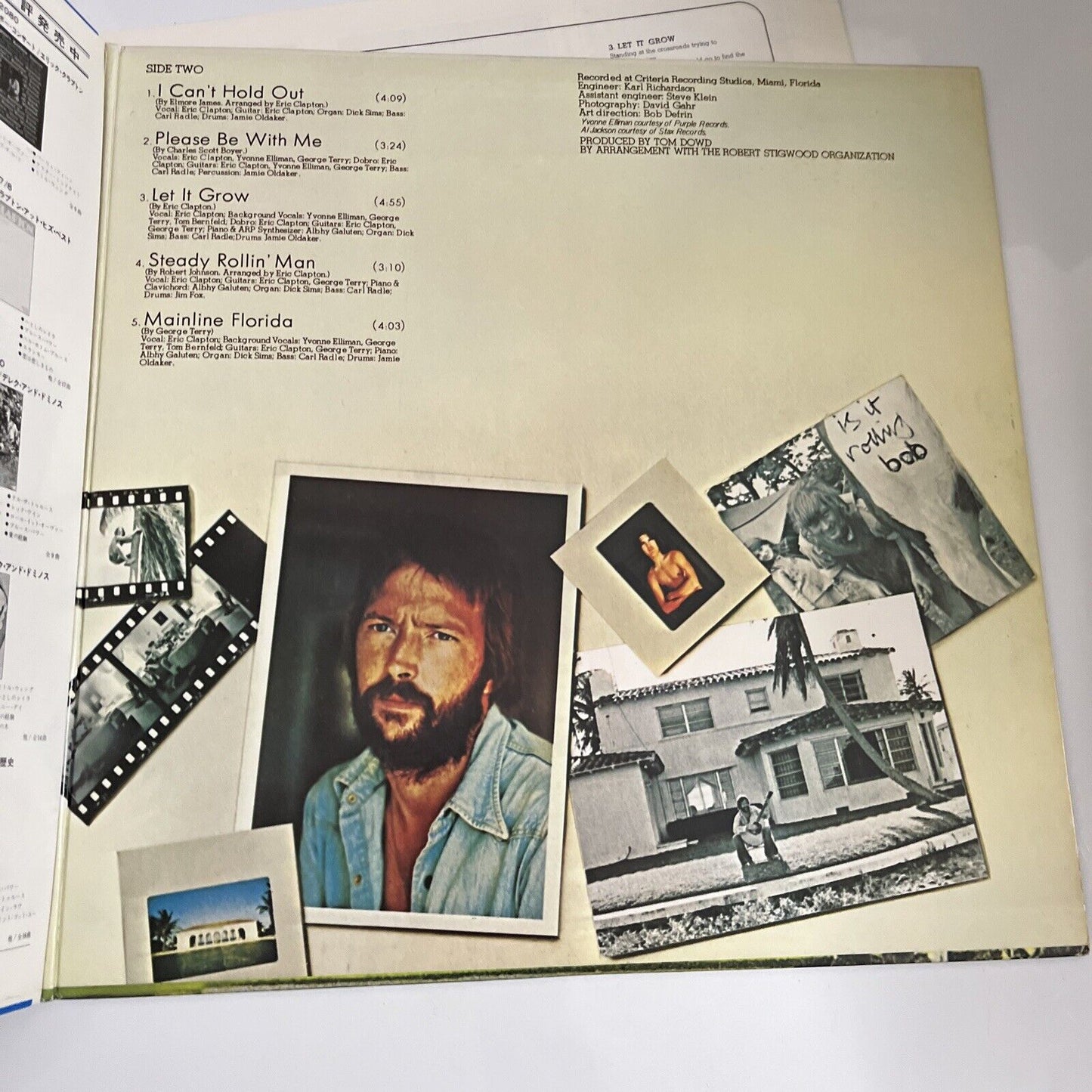 Eric Clapton – 461 Ocean Boulevard 1974 LP Vinyl Record Gatefold Obi Japan