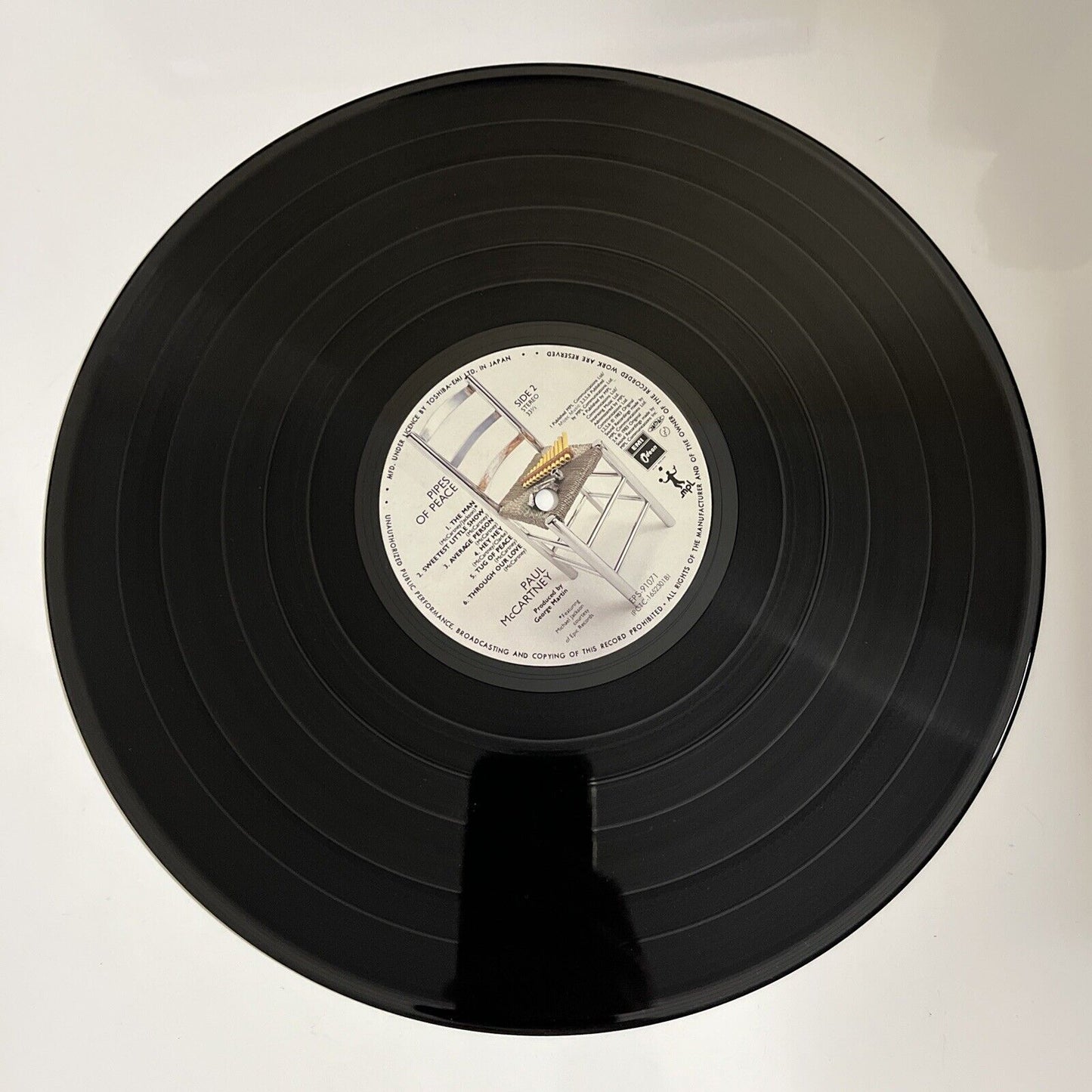 Paul McCartney - Pipes Of Peace 1983 LP Vinyl Album Record Japan Obi Gatefold