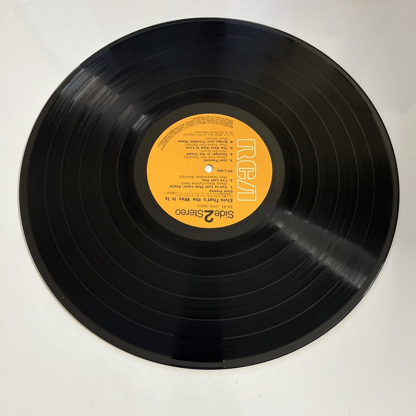 Elvis That's The Way It Is 1971 LP Vinyl Record Gatefold Obi Japan RCA SX-61