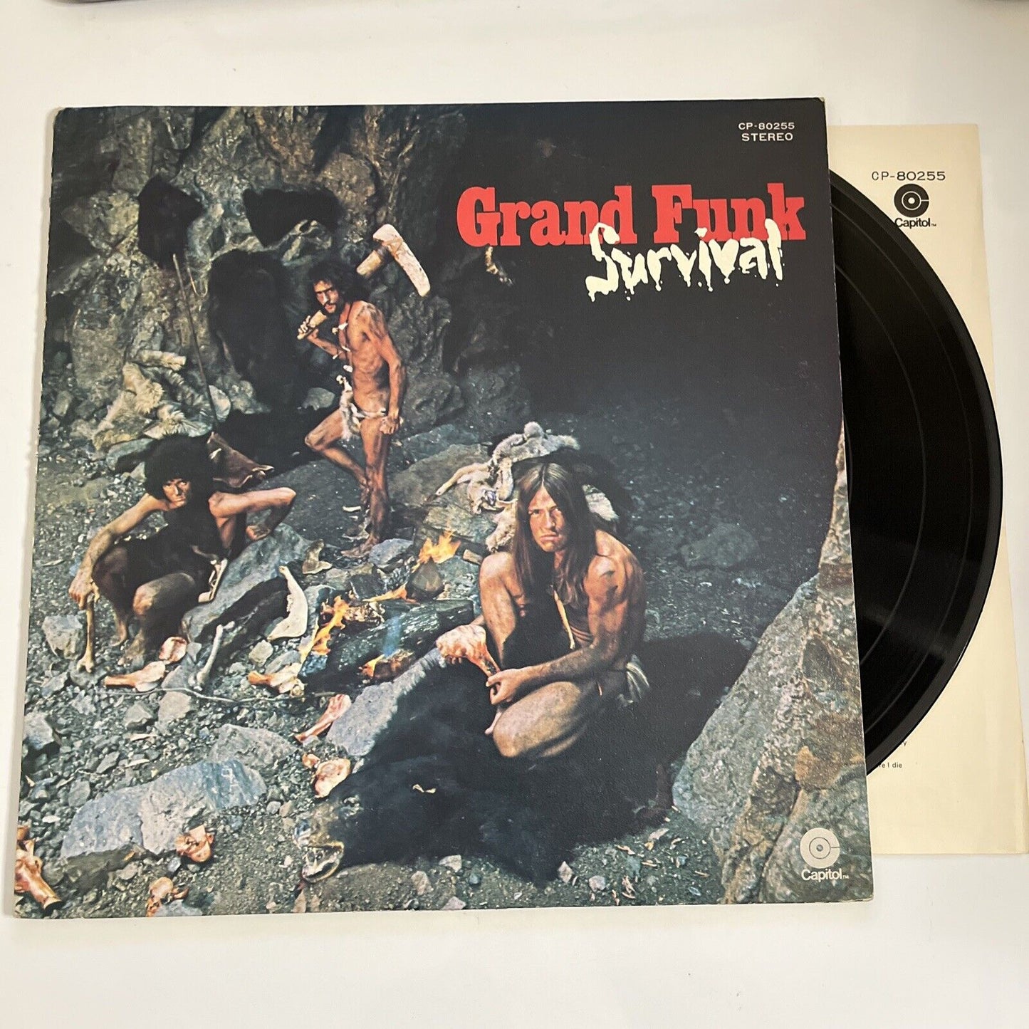 Survival by Grand Funk LP 1971 Vinyl Album Record Capitol CP-80255