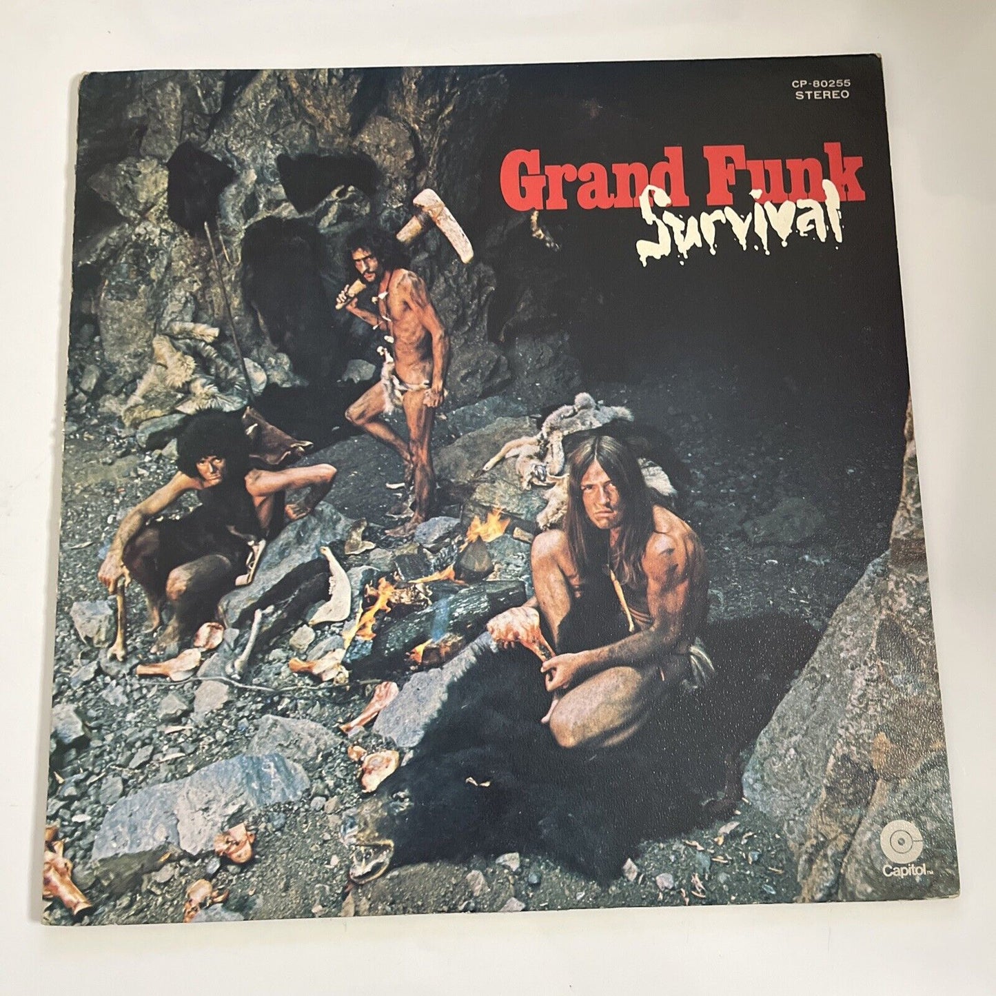 Survival by Grand Funk LP 1971 Vinyl Album Record Capitol CP-80255