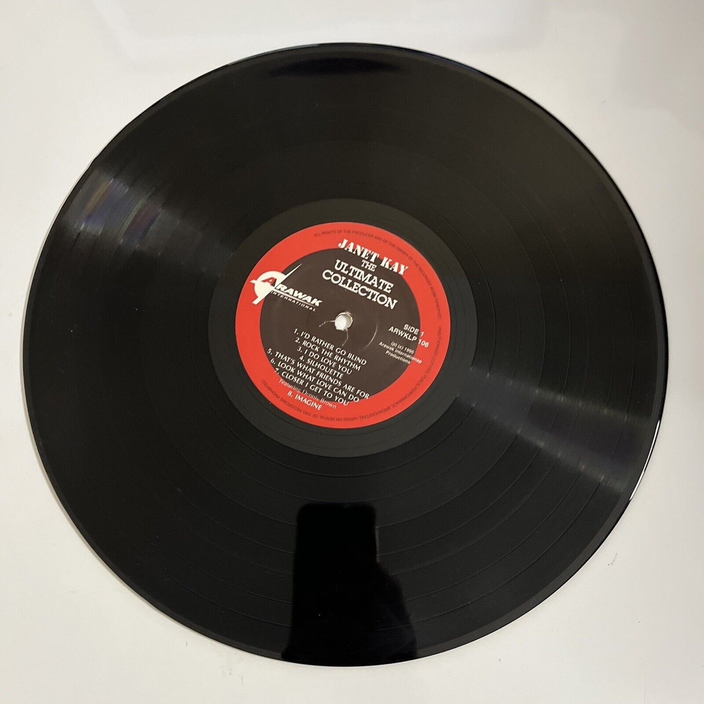The Ultimate Collection by Janet Kay LP 2005 Vinyl Record
