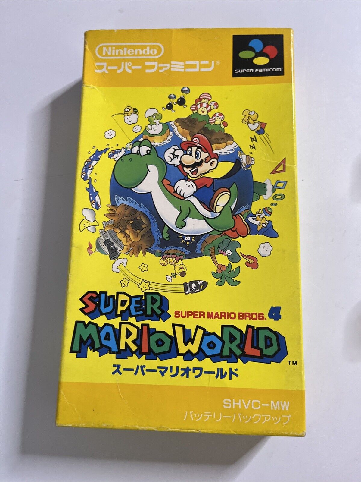Super Mario World Nintendo Super Famicom SNES NTSC-J JAPAN Game