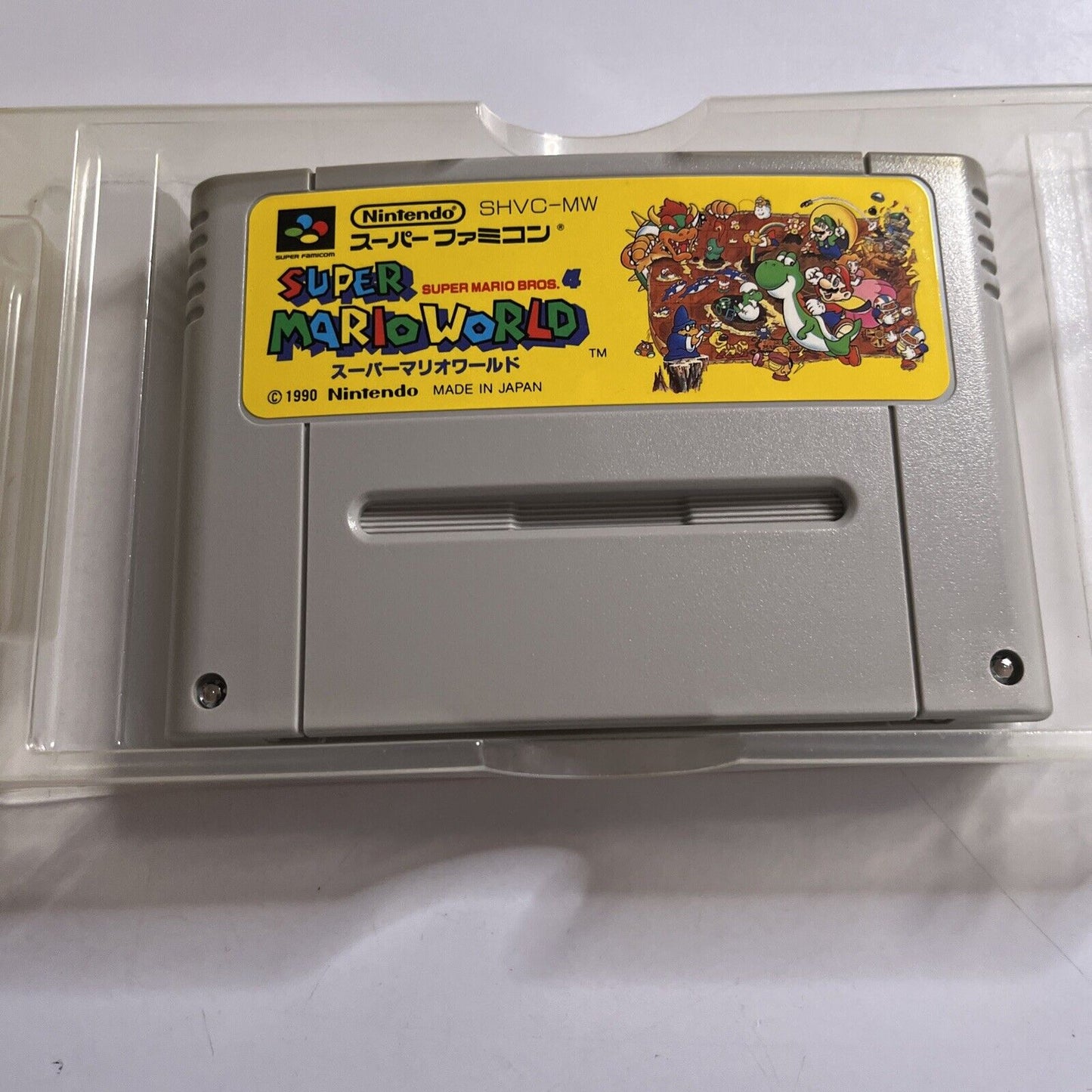 Super Mario World Nintendo Super Famicom SNES NTSC-J JAPAN Game