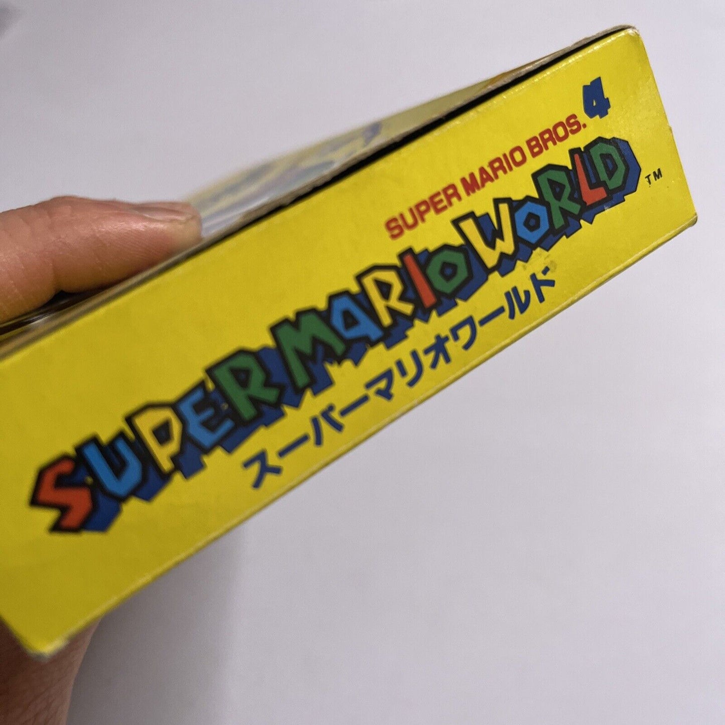 Super Mario World Nintendo Super Famicom SNES NTSC-J JAPAN Game