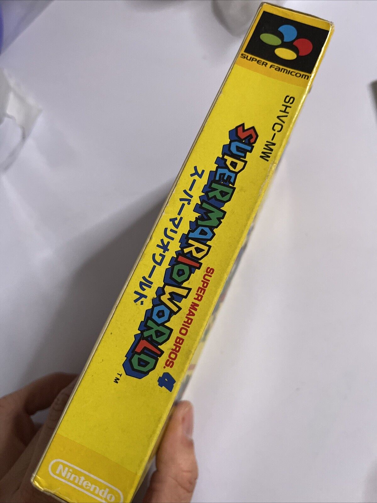 Super Mario World Nintendo Super Famicom SNES NTSC-J JAPAN 1990 Game Complete
