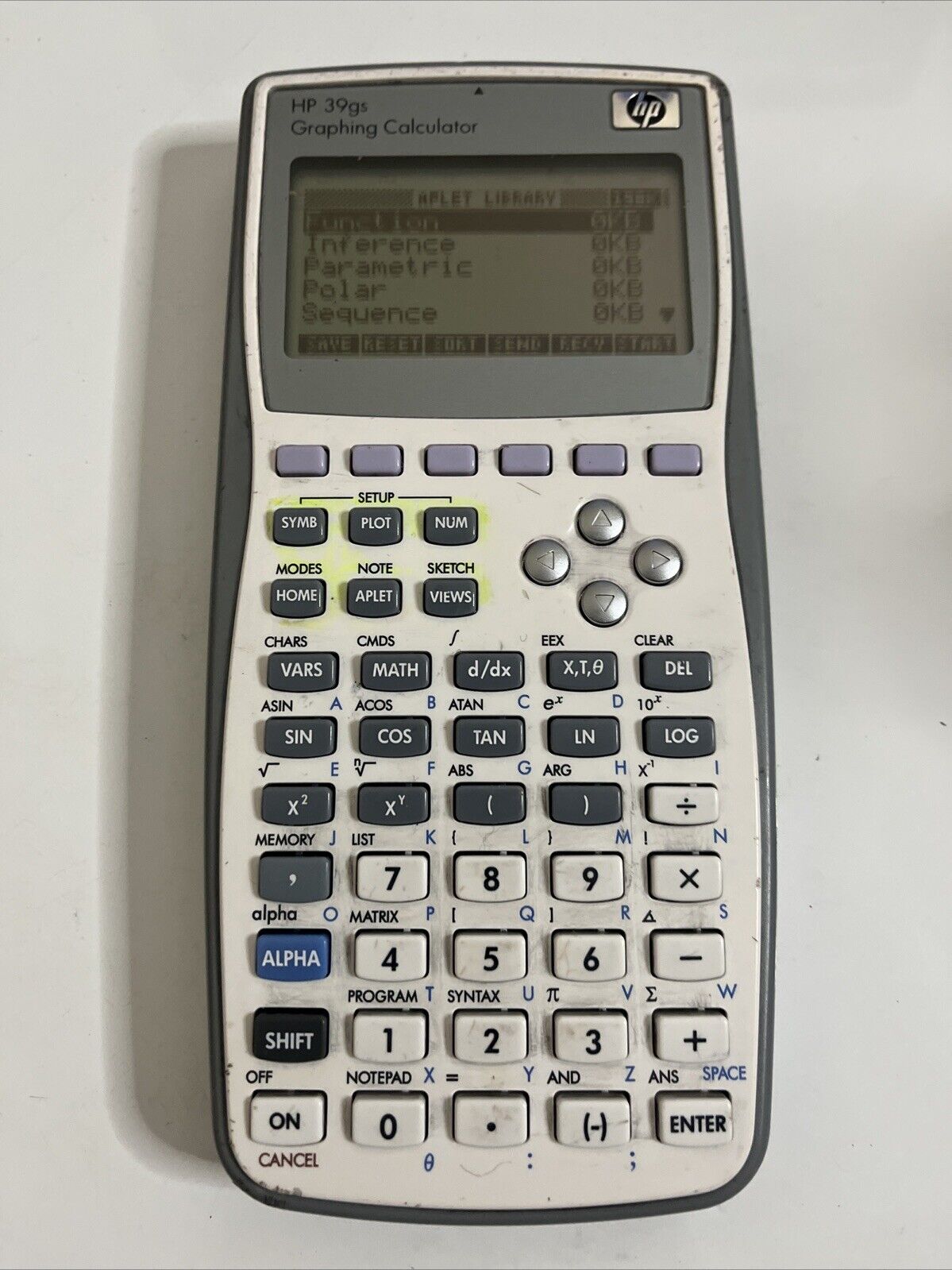 HP 39gs Graphing Scientific Calculator