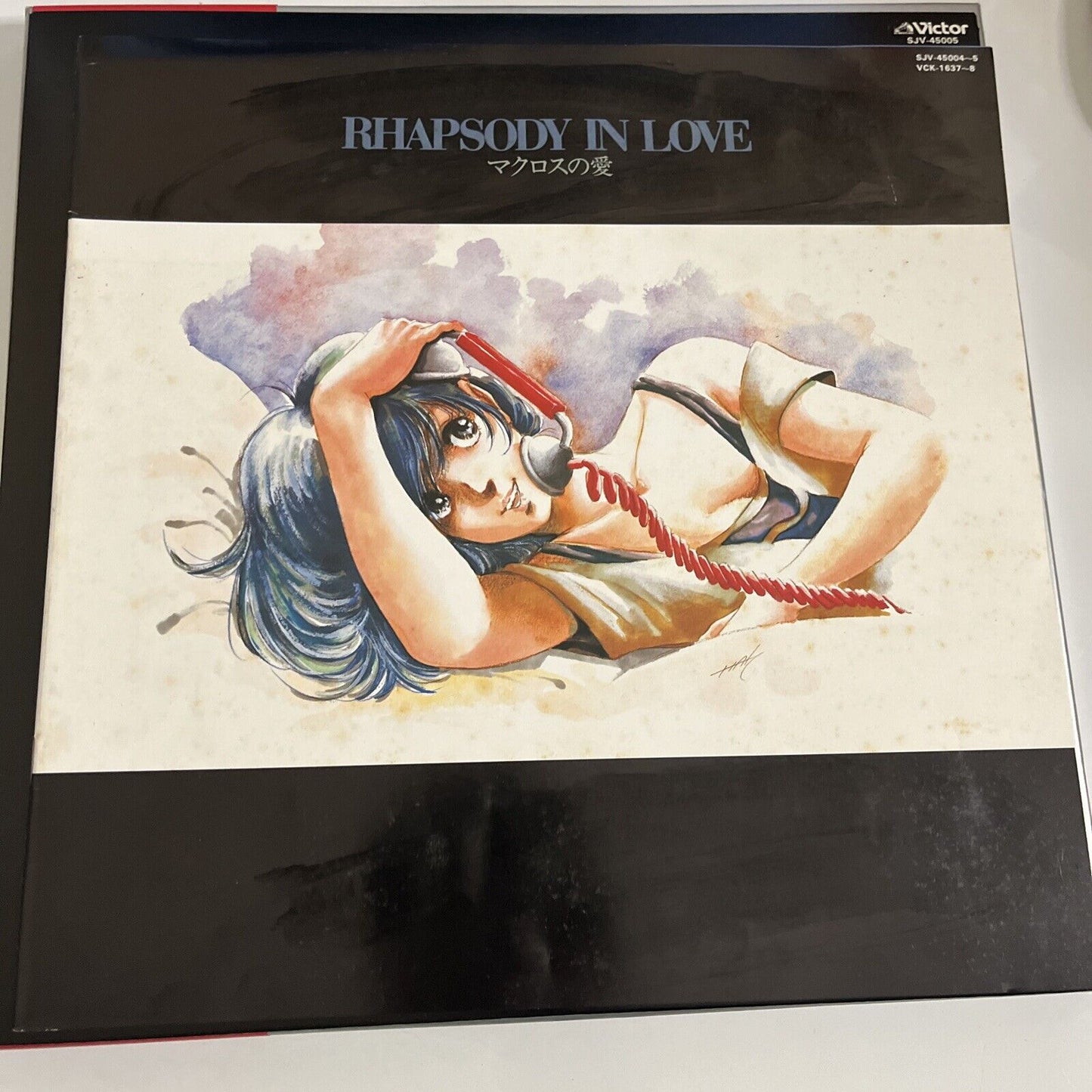 Macross Vol V Rhapsody In Love 1983 Limited Ed. 2x LP Vinyl Obi Japan SJV-45004