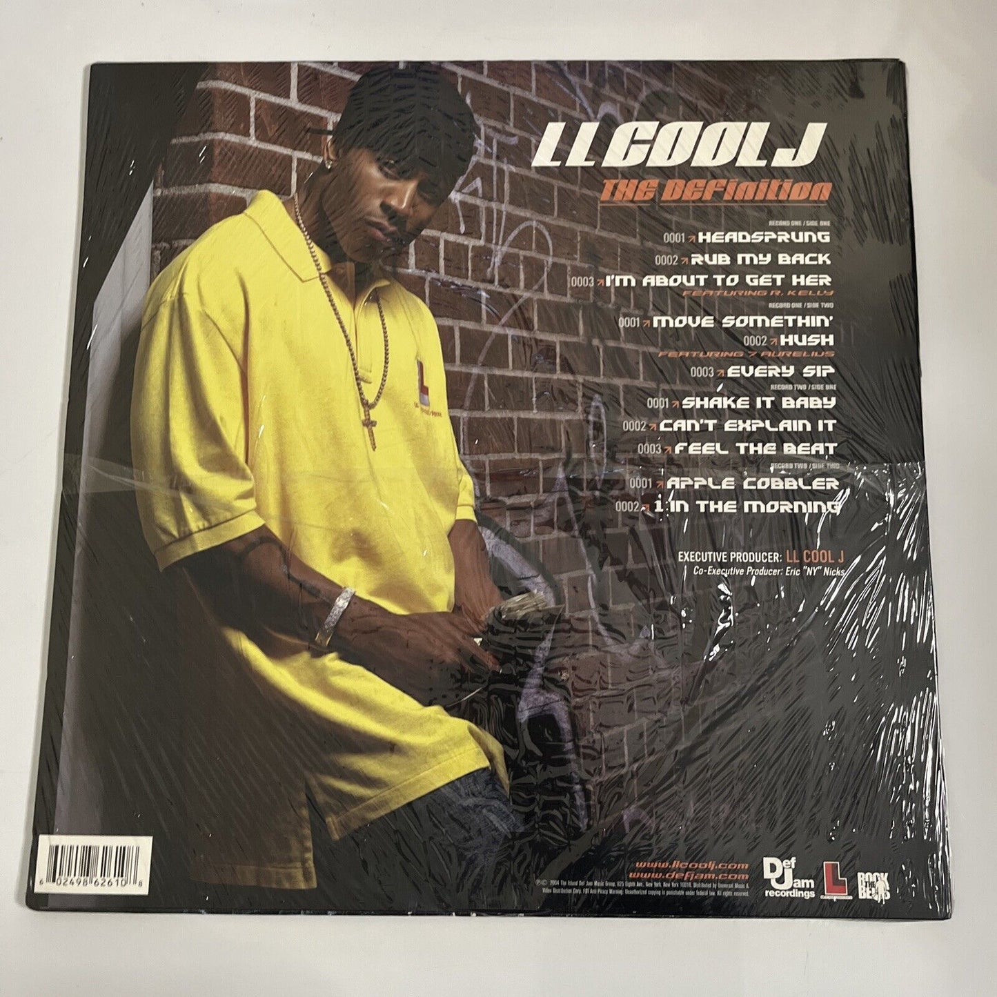 The Definition by Ll Cool J 2x LP Vinyl Record 2004 Def Jam Recording NEW Sealed