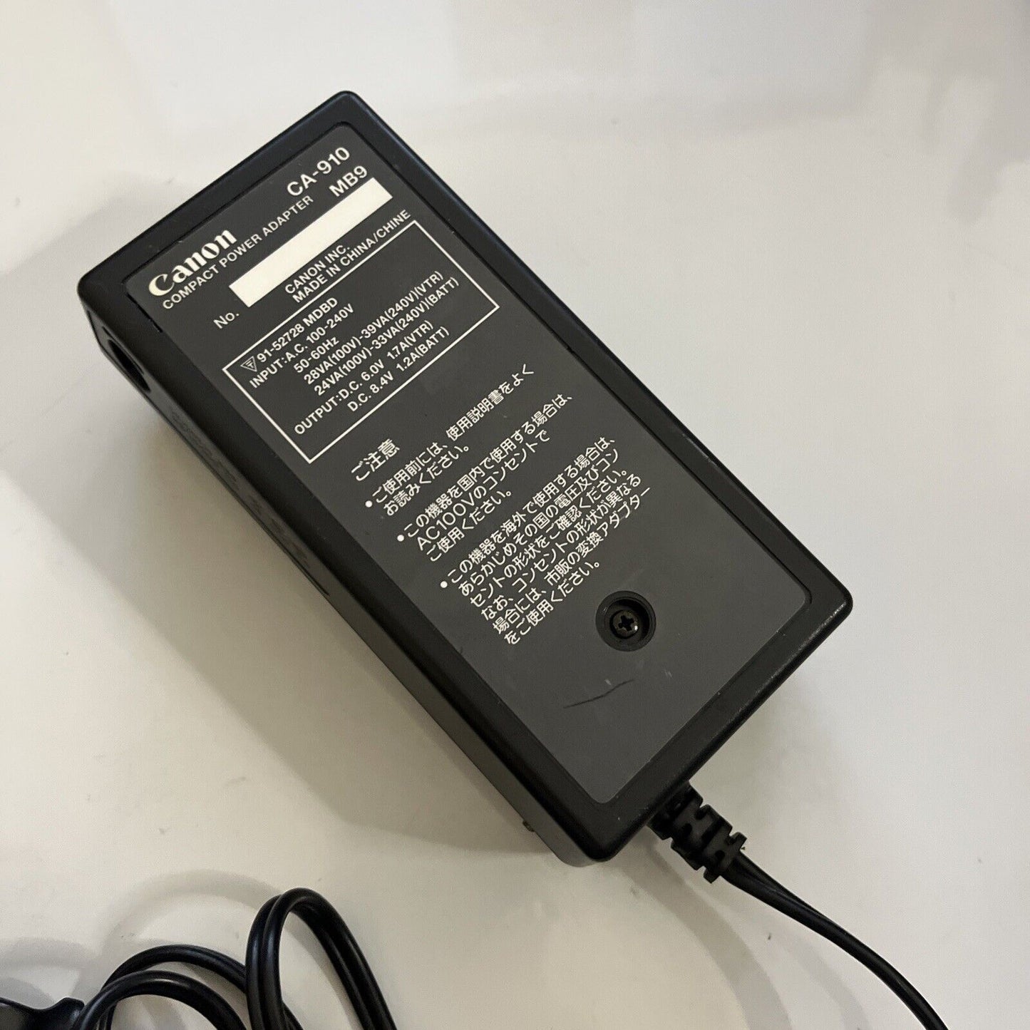Genuine CANON CA-910 Battery Charger for BP-911 BP-914 BP-915 BP-927 BP-930