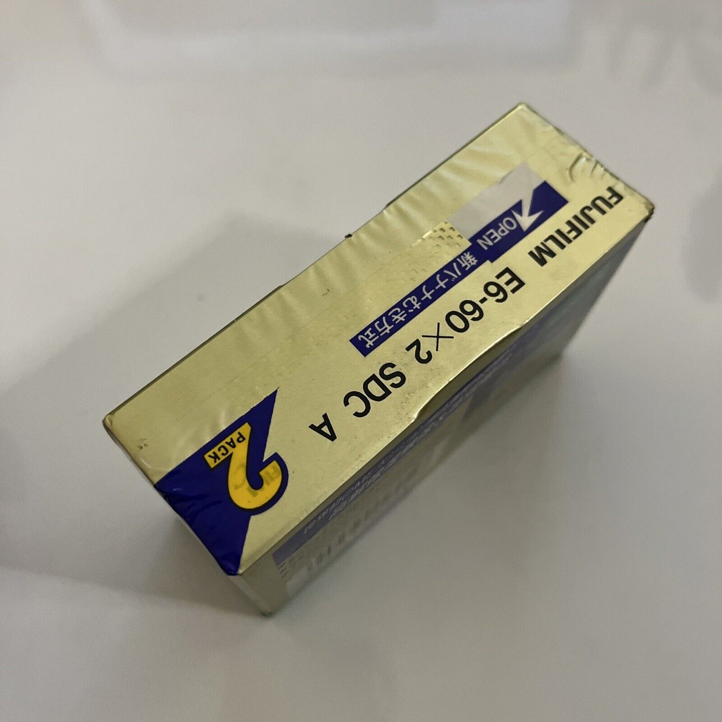 Fujifilm Hi8 60 Min 8mm Video Cassette 2 Pack E6-60 Made in Japan NEW Sealed