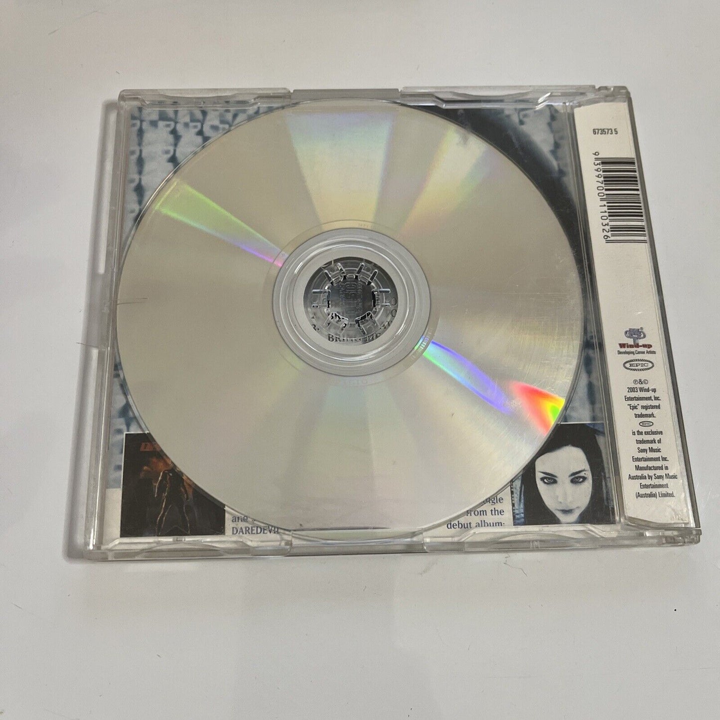 Evanescence – Bring Me To Life (CD, 2003, Enhanced CD) Single