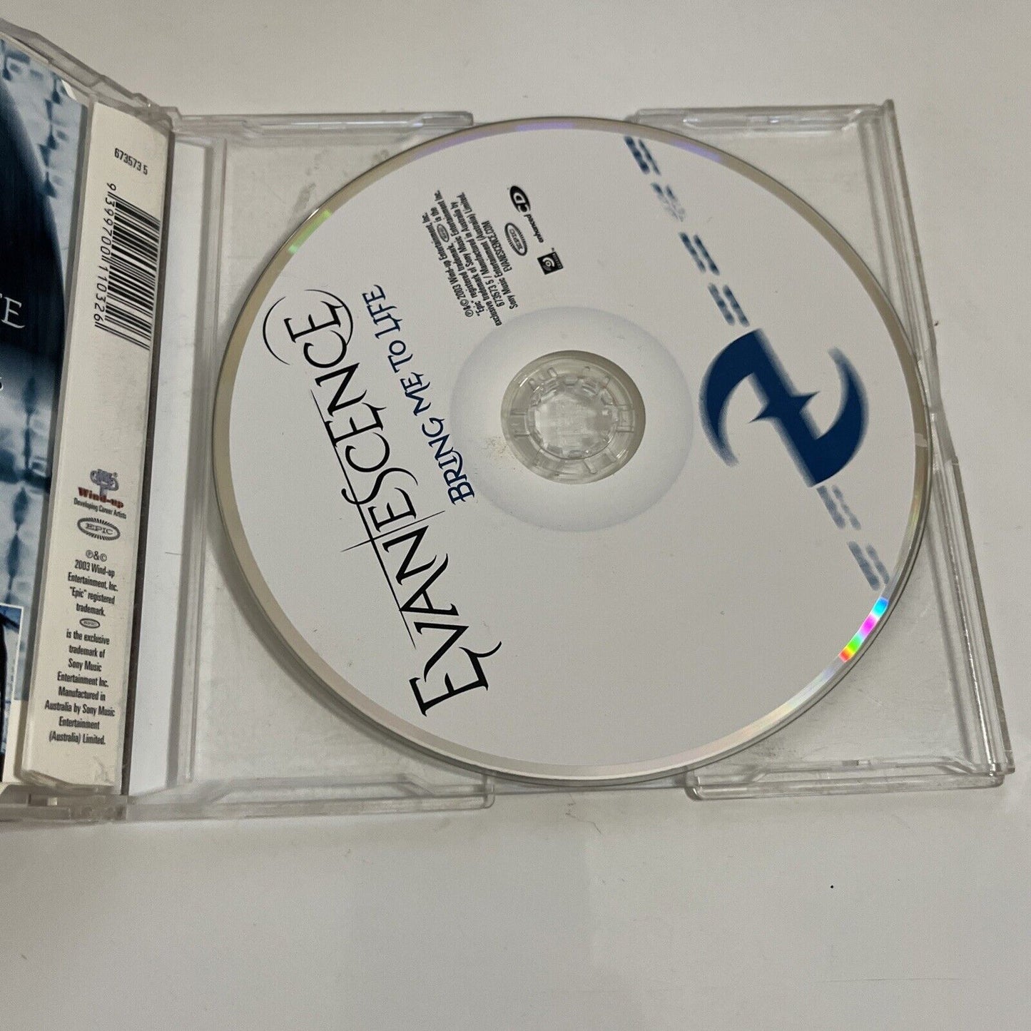 Evanescence – Bring Me To Life (CD, 2003, Enhanced CD) Single