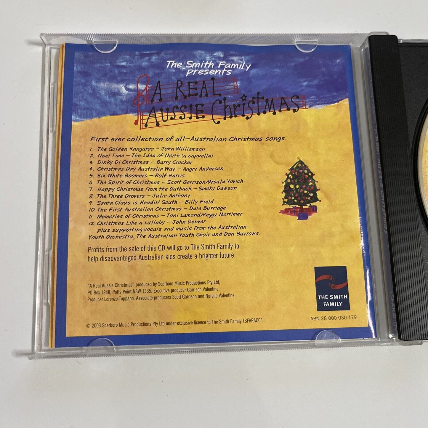 A Real Aussie Christmas Compilation (CD, 2003) with Cover Art by Ken Done