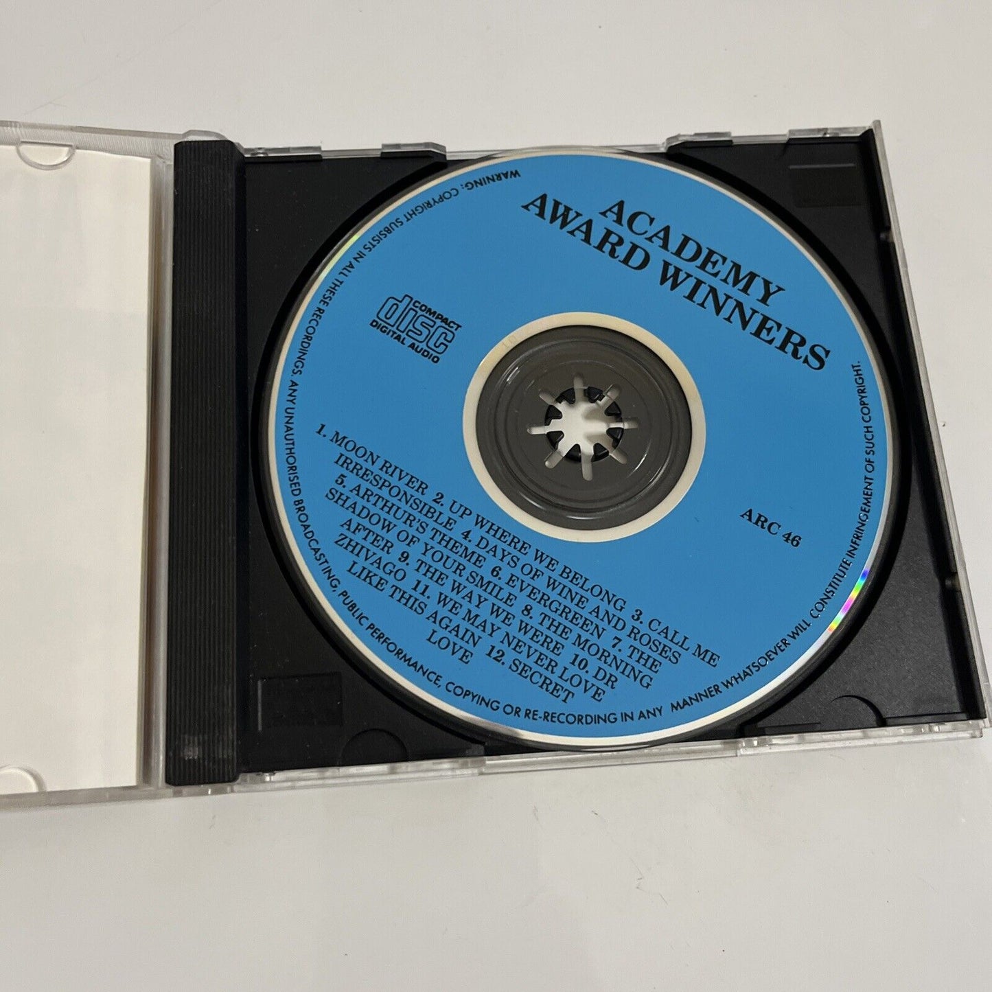 Academy Award Winning Love Songs (CD) Album