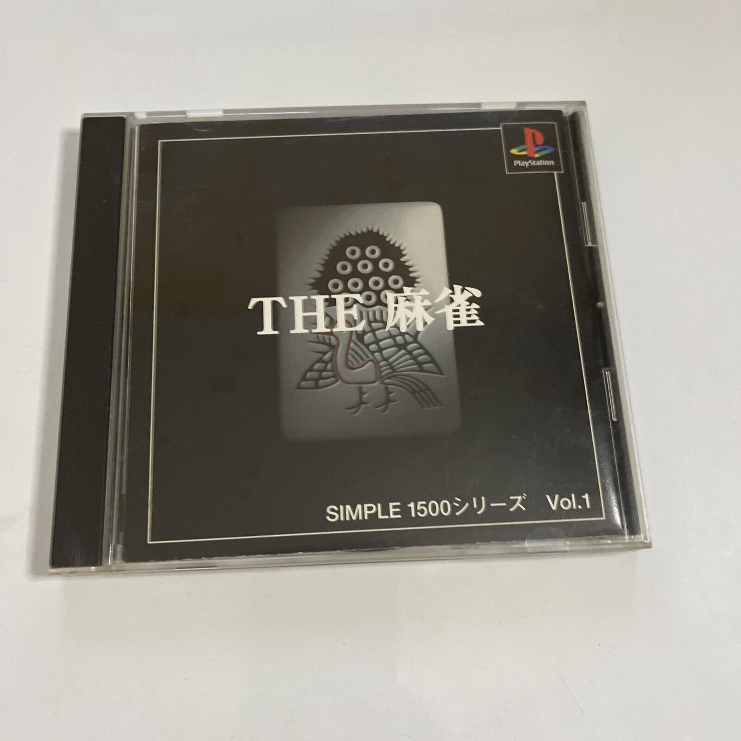 The Mahjong PS1 Sony PlayStation NTSC-J JAPAN 1998 Game Obi Complete