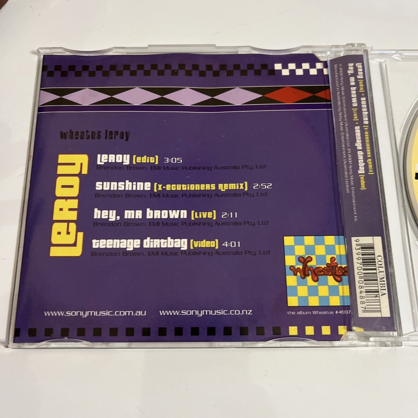Leroy by Wheatus (CD, 2001, Enhanced CD) Single