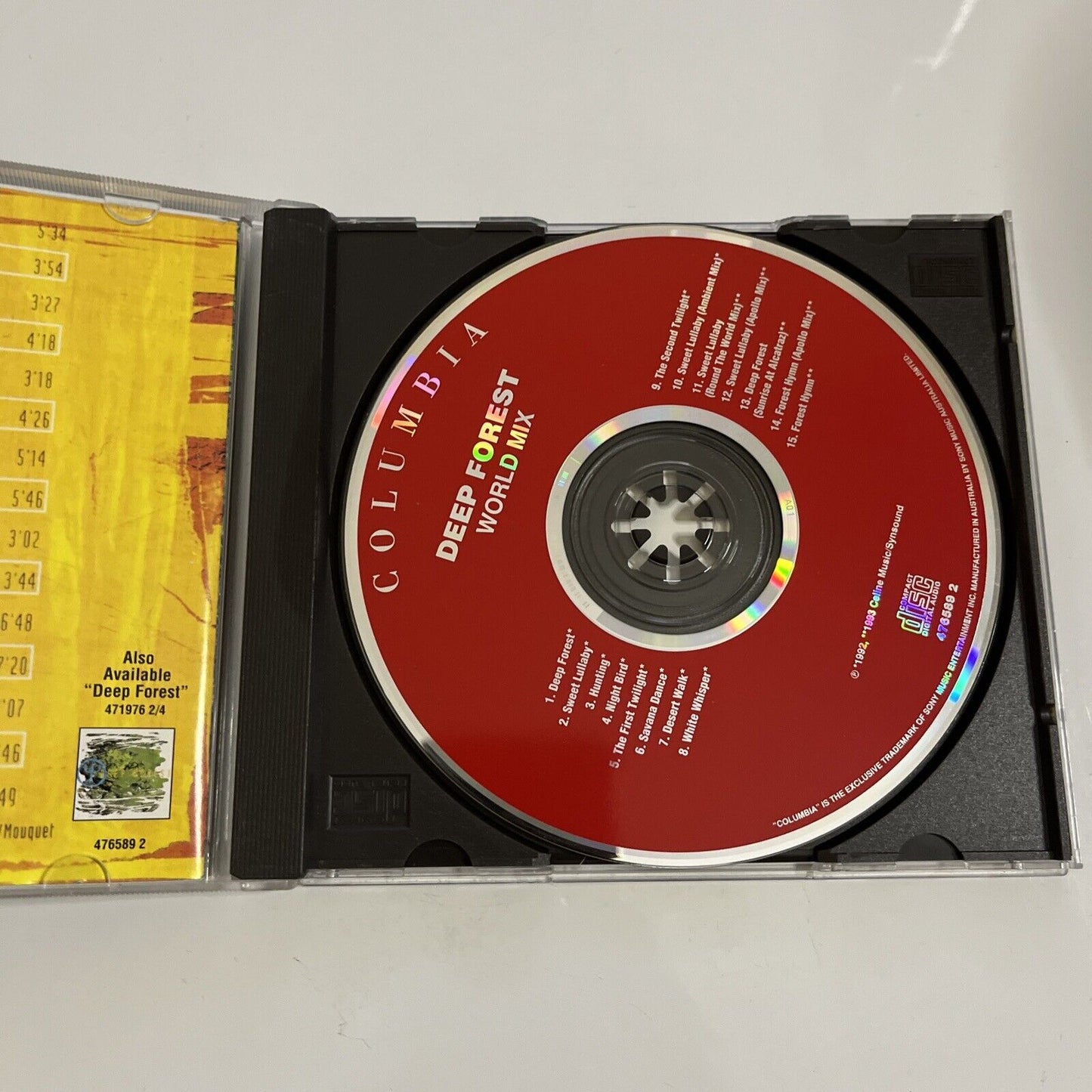 Deep Forest – World Mix (CD, 1994) Album