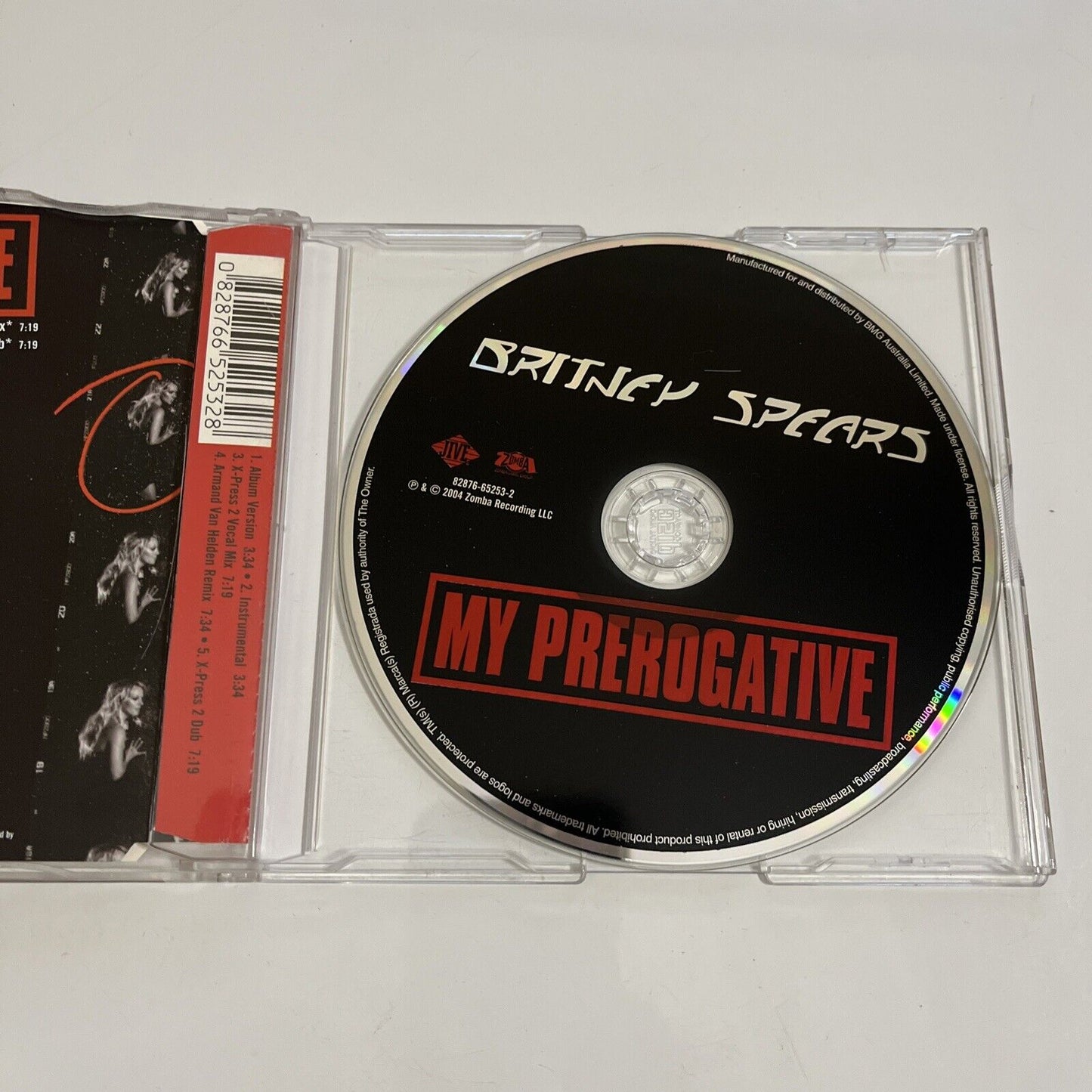 My Prerogative by Britney Spears (CD, 2004) Single