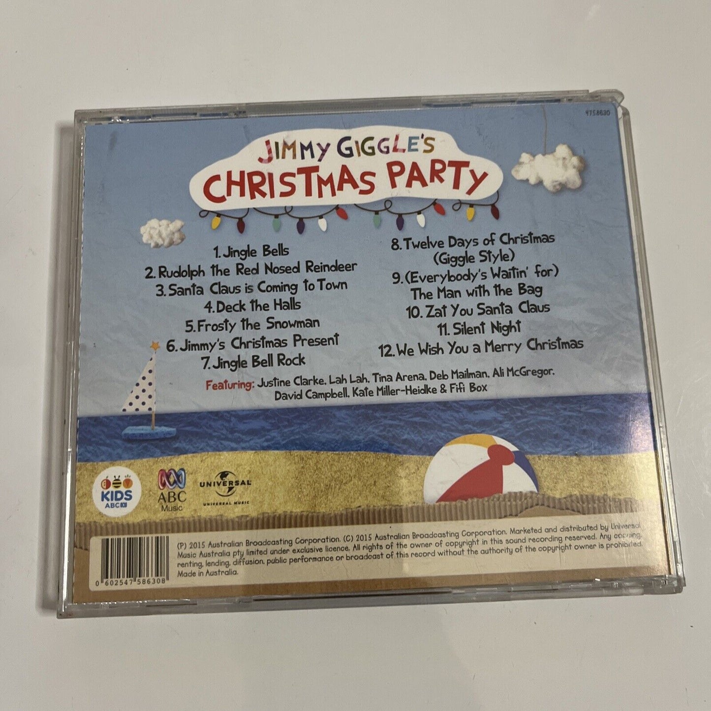 Jimmy Giggle's Christmas Party by ABC for Kids (CD, 2015) Album