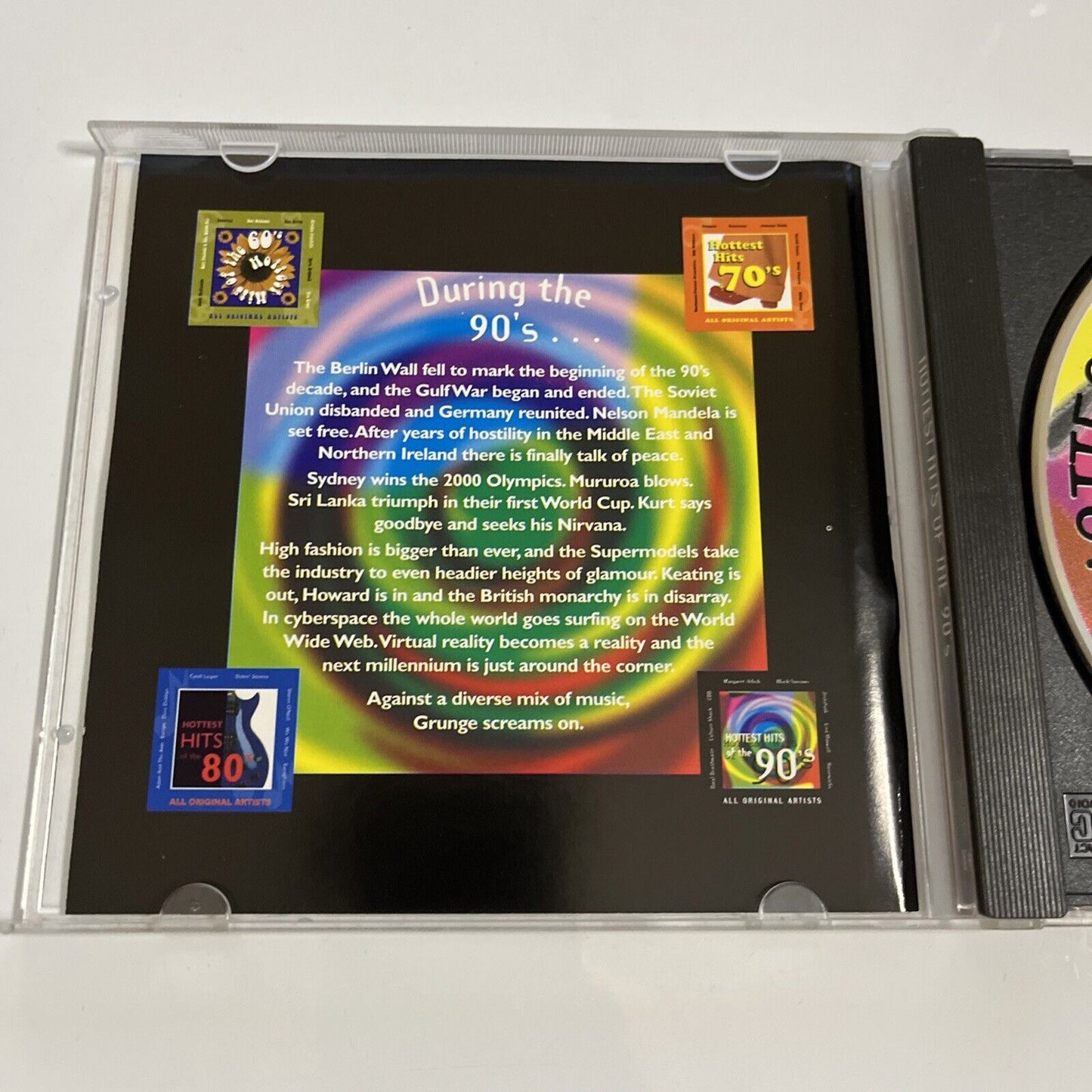 Hottest Hits Of The 90's (CD, 1996) Album