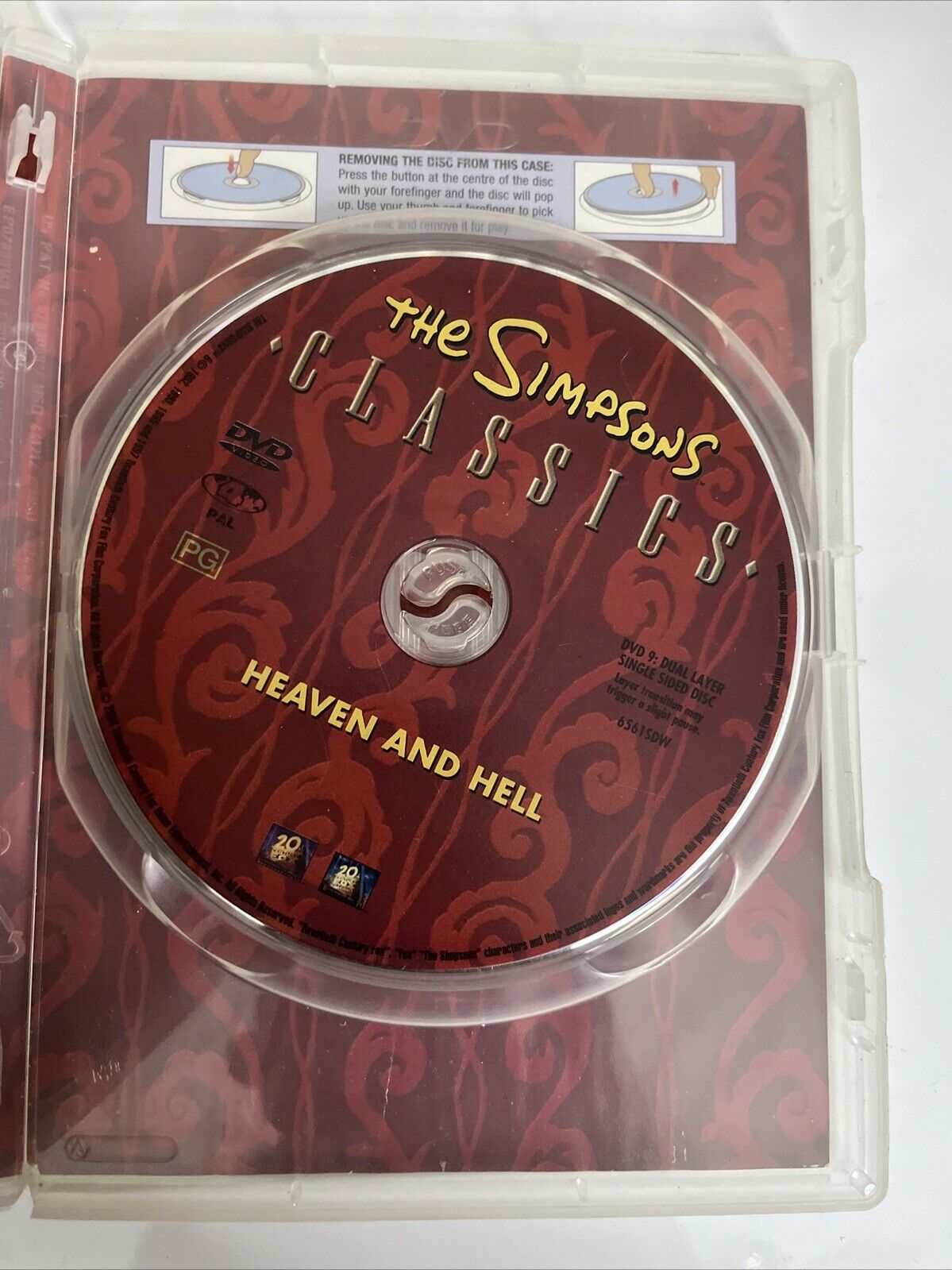 The Simpsons : Heaven and Hell (DVD, 2004) Region 4