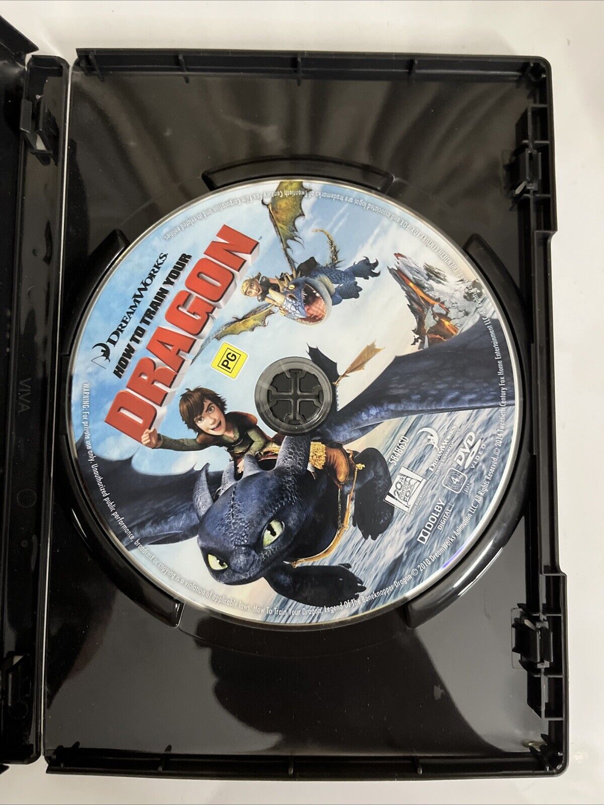 How to Train Your Dragon (DVD, 2010) Animated Film Region 4
