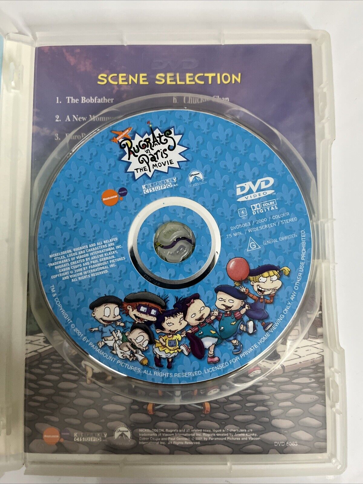 Rugrats in Paris The Movie (DVD, 2000) Region 4
