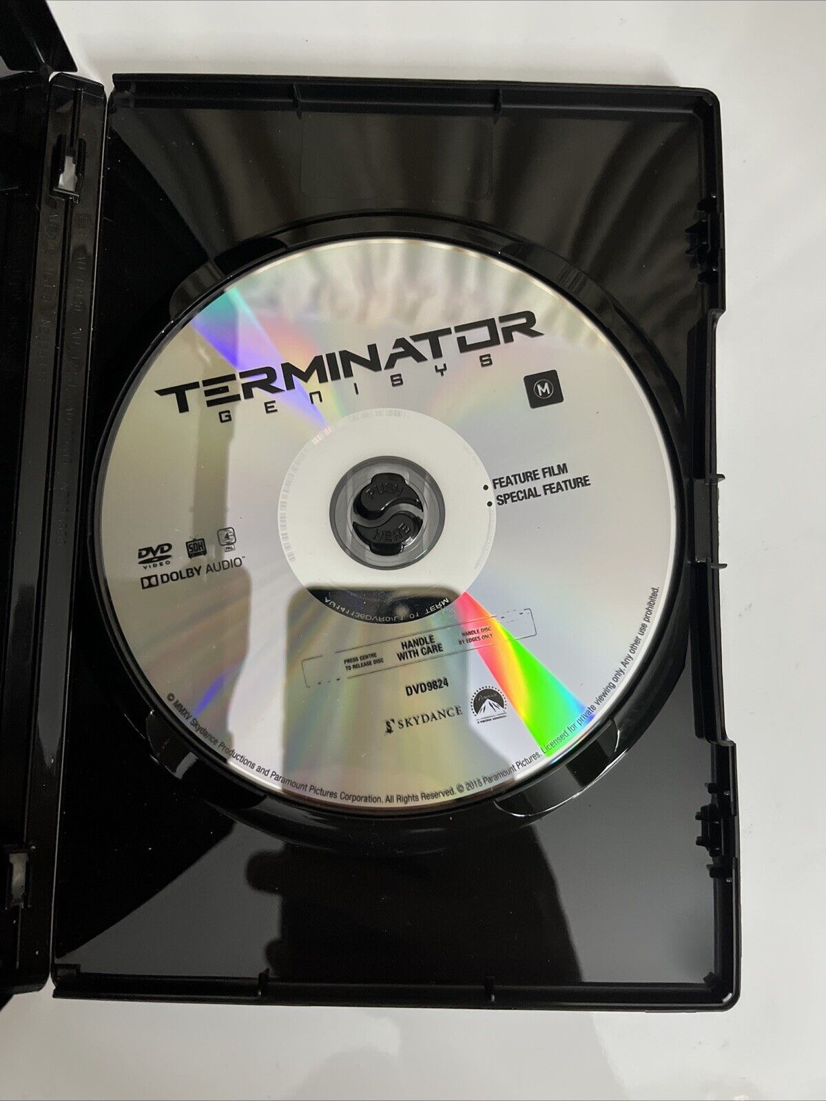 Terminator Genisys (DVD, 2015) Arnold Schwarzenegger Region 4