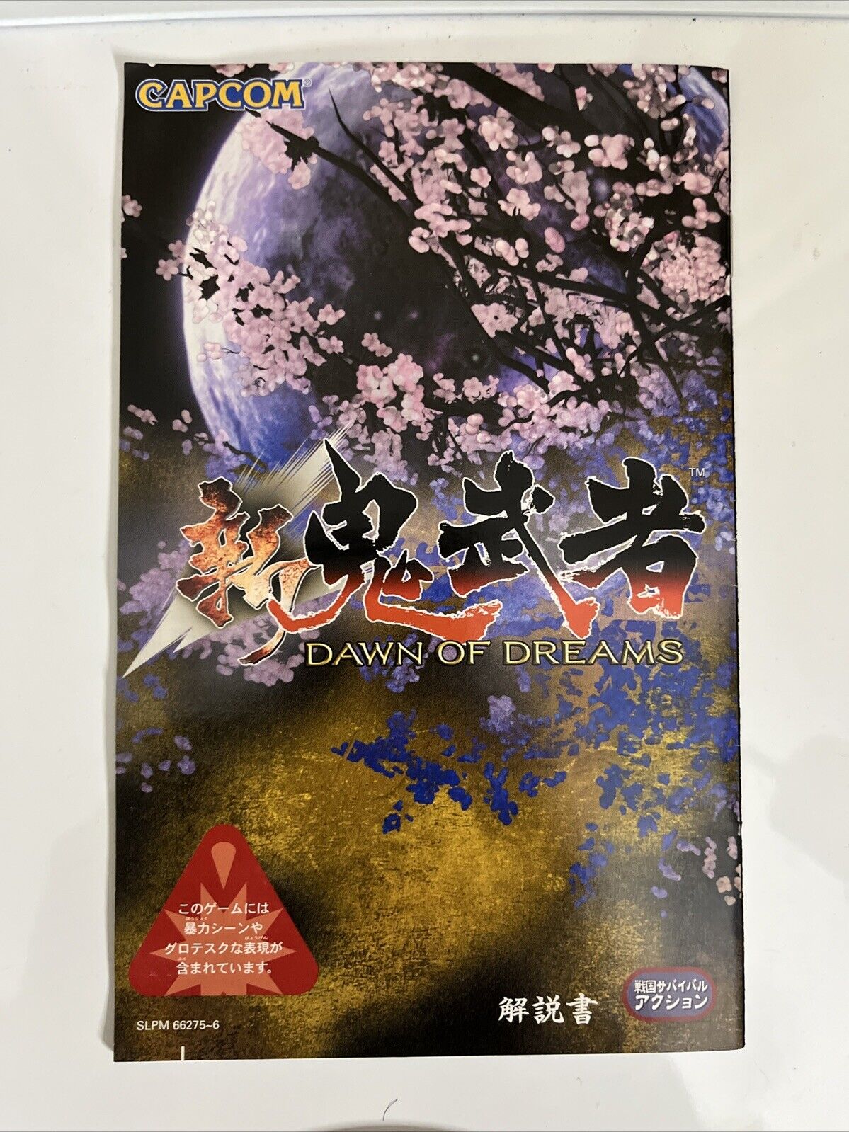 Shin Onimusha: Dawn of Dreams PS2 Sony PlayStation NTSC-J JAPAN Game Complete