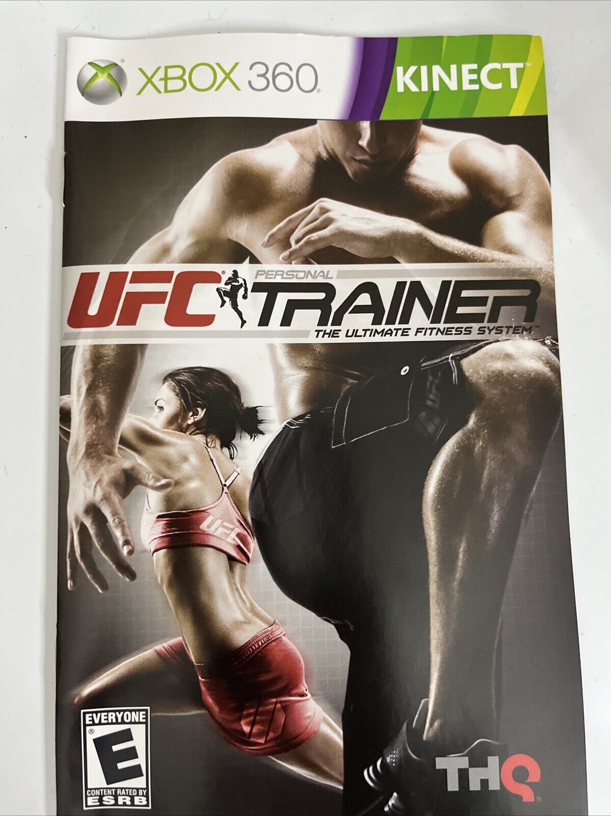 UFC Trainer: Ultimate Fitness System Microsoft XBOX 360 PAL 2012 Game Complete