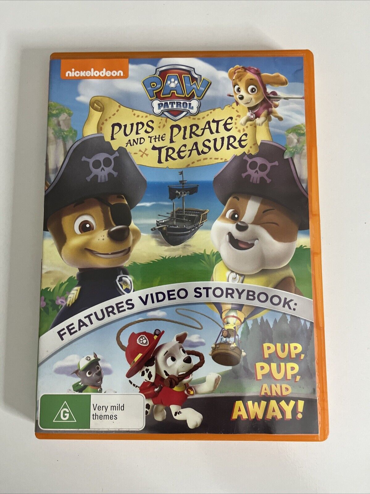 Paw Patrol Pups and the Pirate Treasure (DVD, 2014) Animation