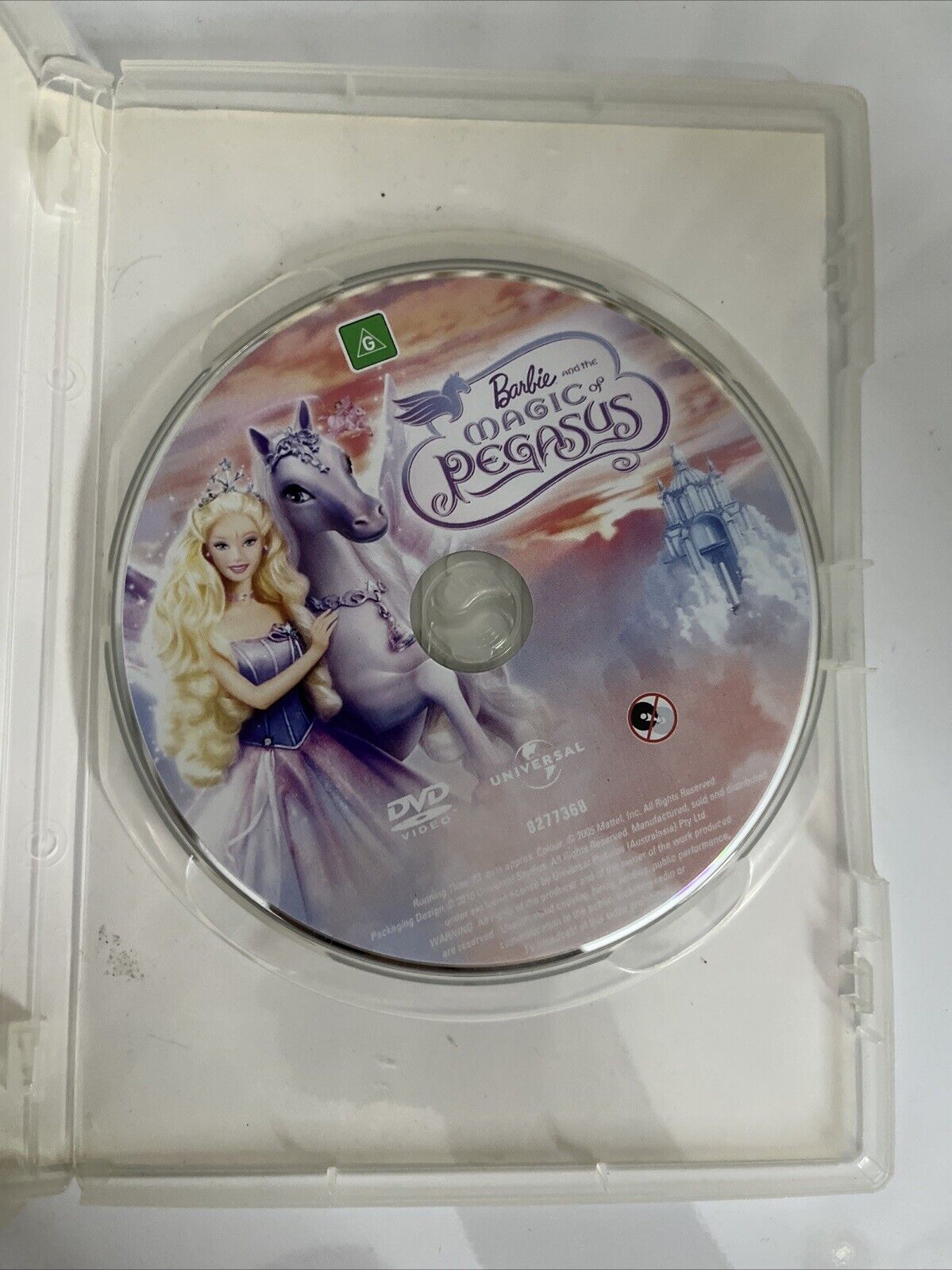 Barbie and the Magic of Pegasus (DVD, 2005) Animated Movie Region 4 &2