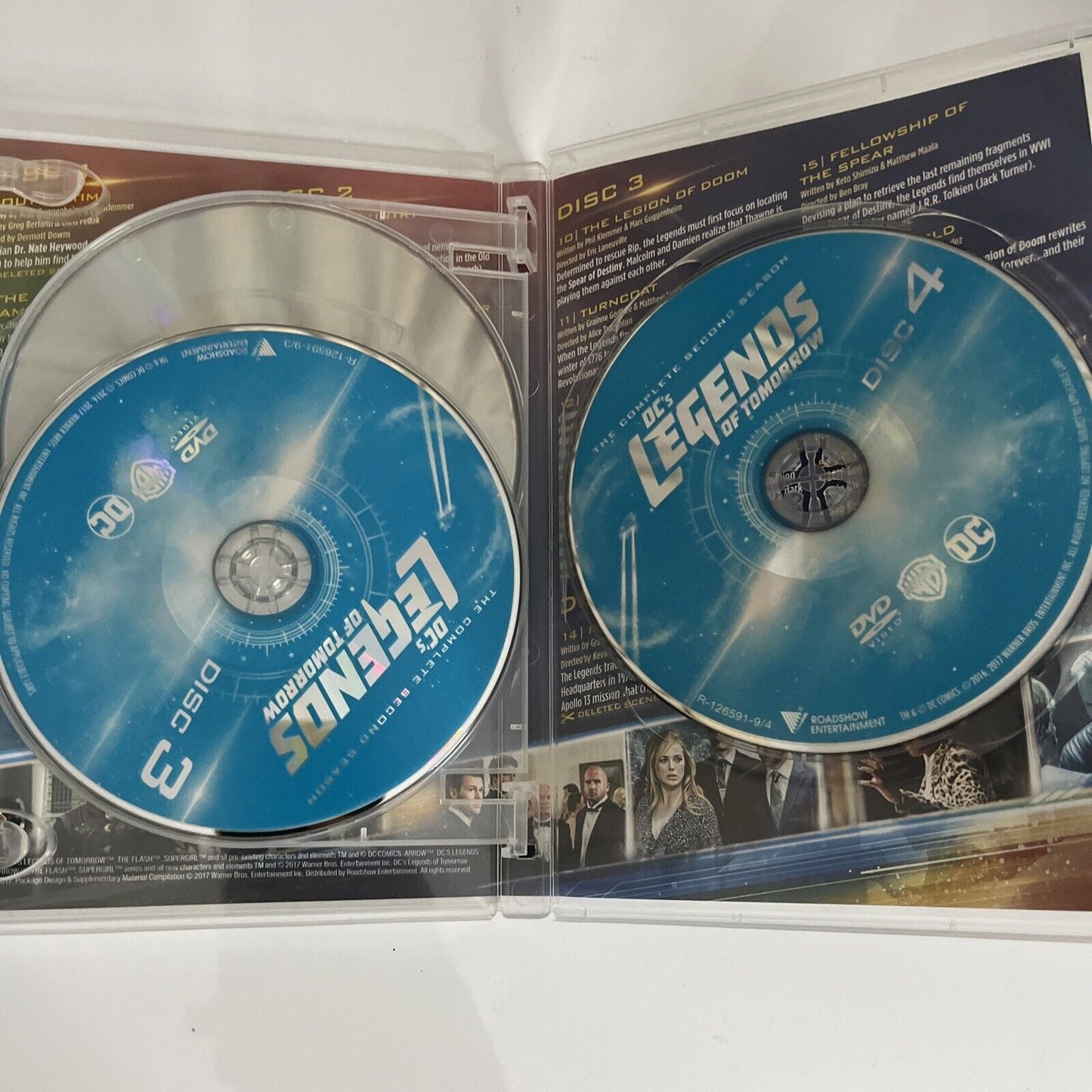 DC's Legends of Tomorrow : Season 2 (DVD, 2017, 4-Disc Set) Region 4