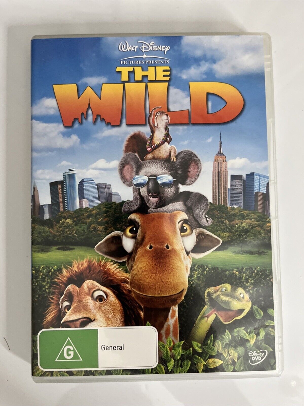 The Wild (DVD, 2006) Disney Animated Film Region 4