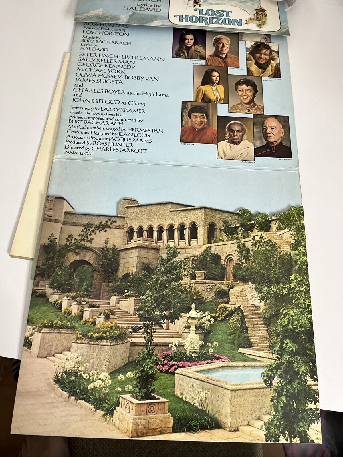 Lost Horizon Original Soundtrack by Burt Bacharach 1973 LP Vinyl Record Gatefold