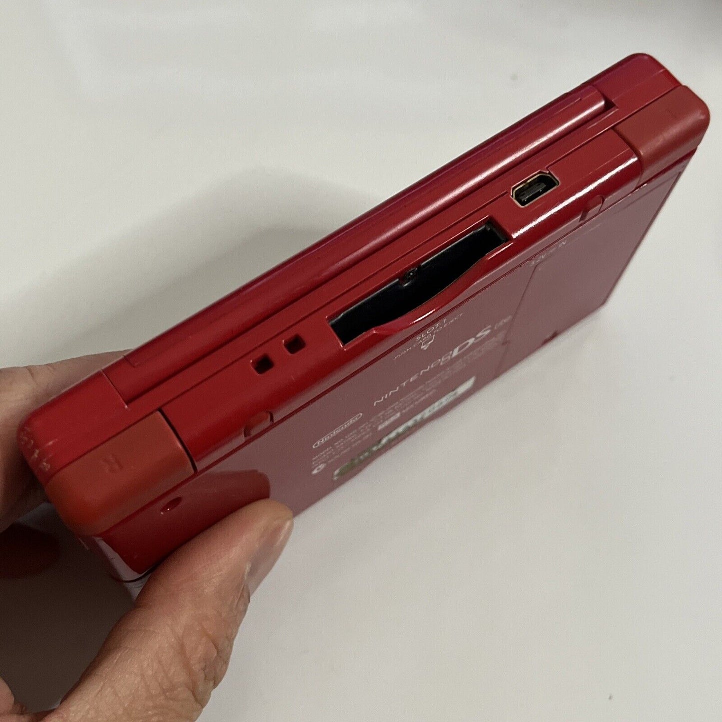 Nintendo DS Lite Red Mario Edition Handheld System Console Limited Edition